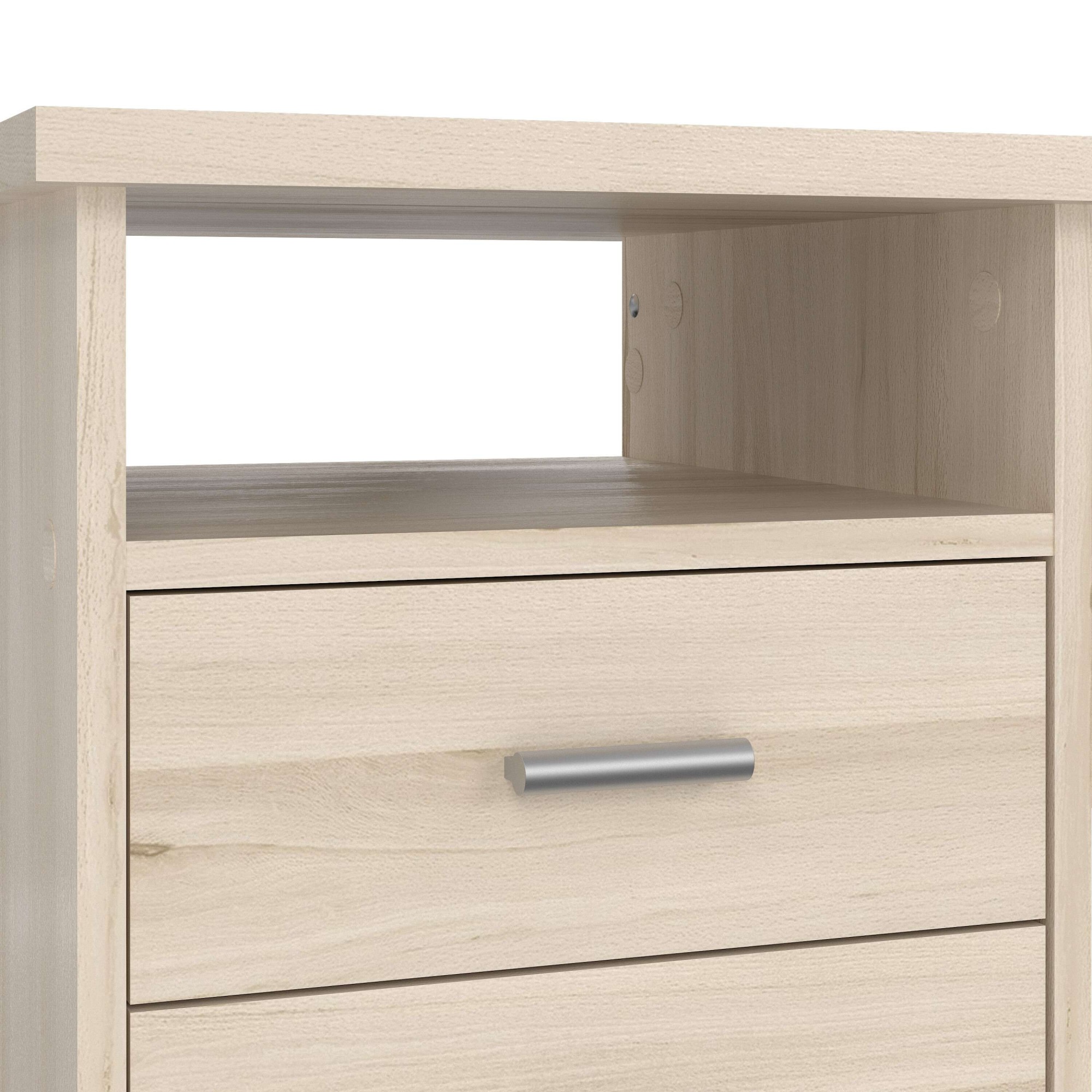 INOSIGN Schreibtisch »Funktion Plus, Arbeitstisch, Bürotisch«, Computertisch mit 4 Schubladen und 1 offenen Fach, Breite 110 cm