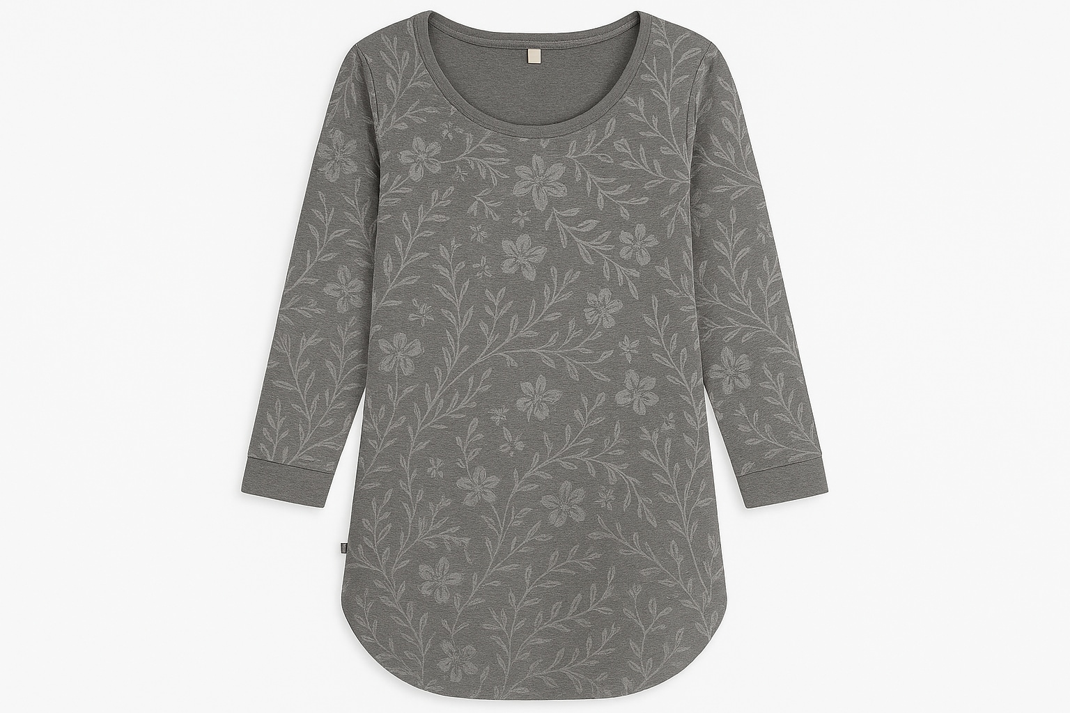 Ragwear Langarmshirt »SHIMONA O«, abgerundeter Saum