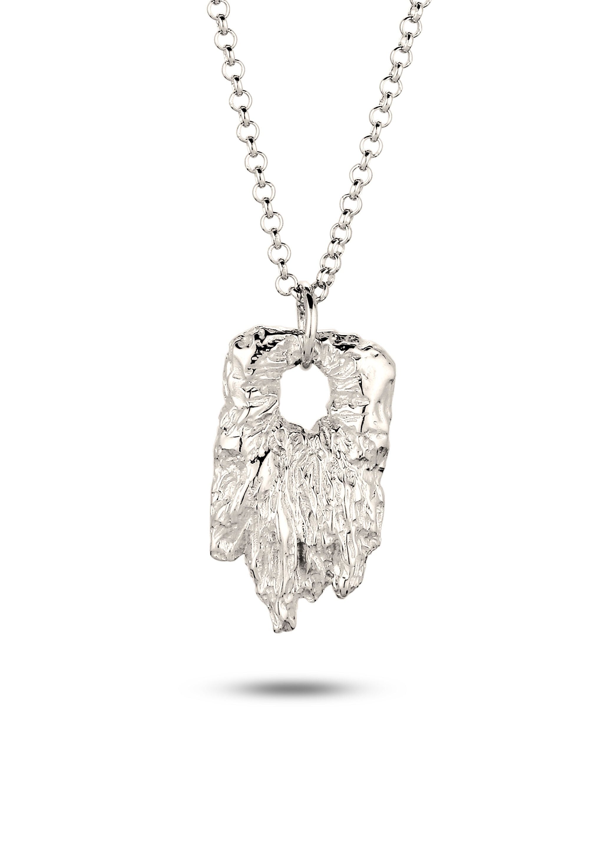 Kuzzoi »Halskette Anhänger Organic 925 Sterling Silber«