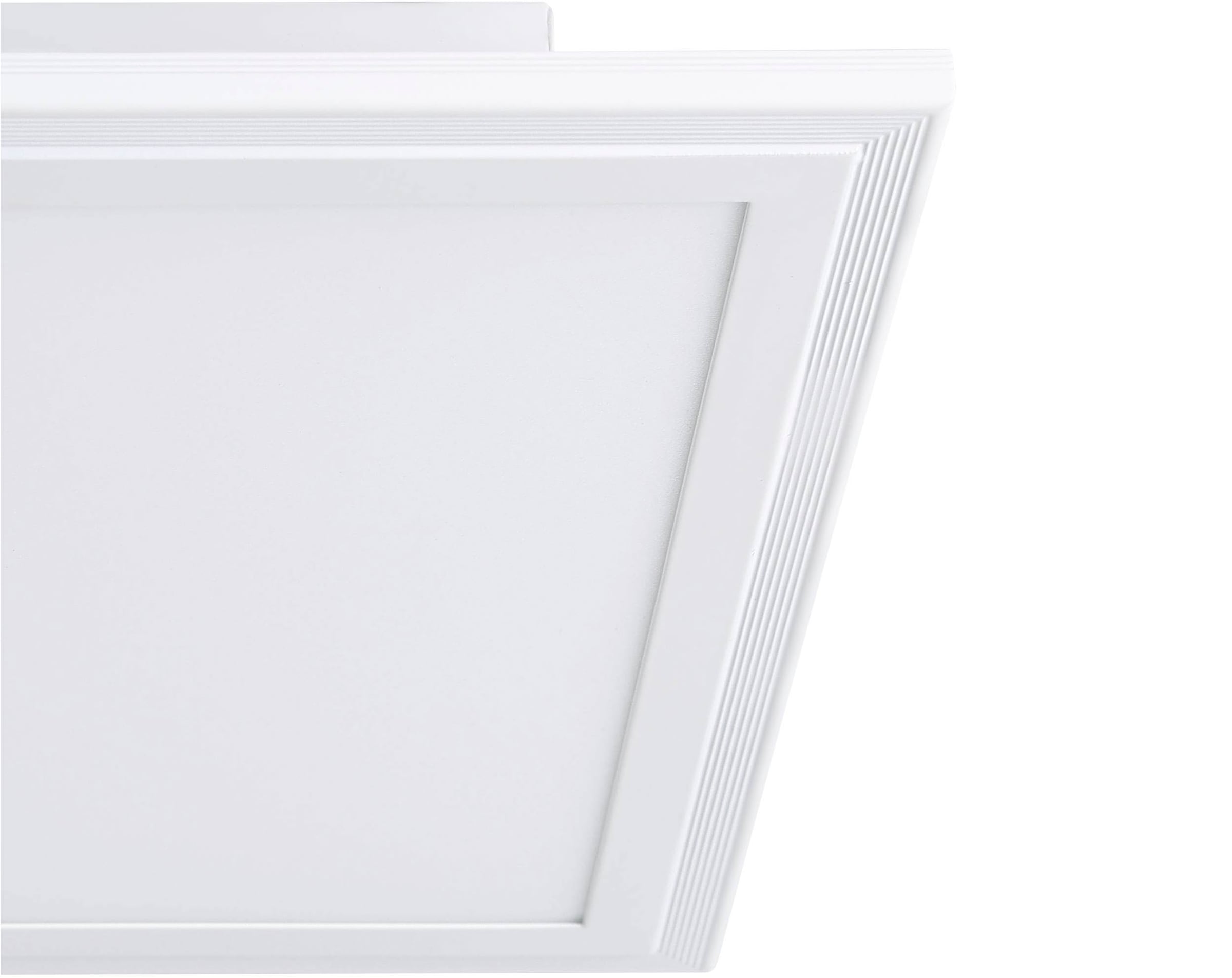 EGLO Deckenleuchte »Salobrena 1 Deckenlampe, Aluminium und Kunststoff, Aufbaulampe, Lampe« LED-Modul 1 Stk. Neutralweiß Deckenlampe, Material: Aluminium, Kunststoff, Weiß, L: 30x30 cm