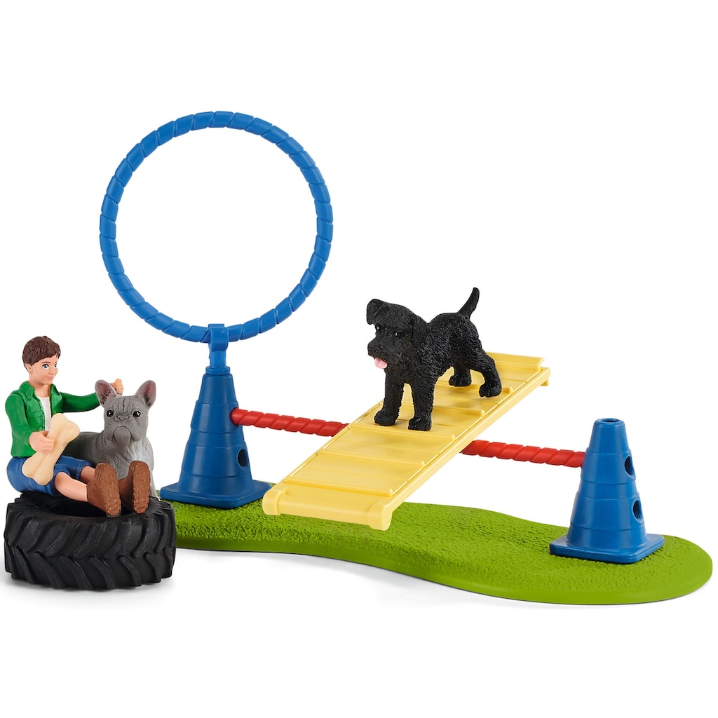 Schleich® Spielwelt »FARM WORLD, Spielspaß für Hunde (42536)«
