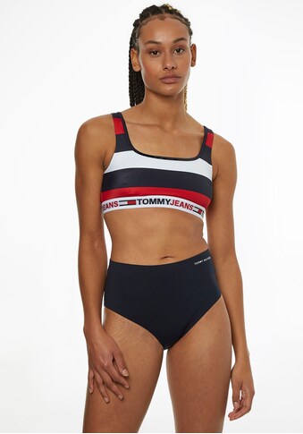 Tommy Hilfiger Swimwear Highwaist-Bikini-Hose »Leia«, mit Logoschriftzug kaufen