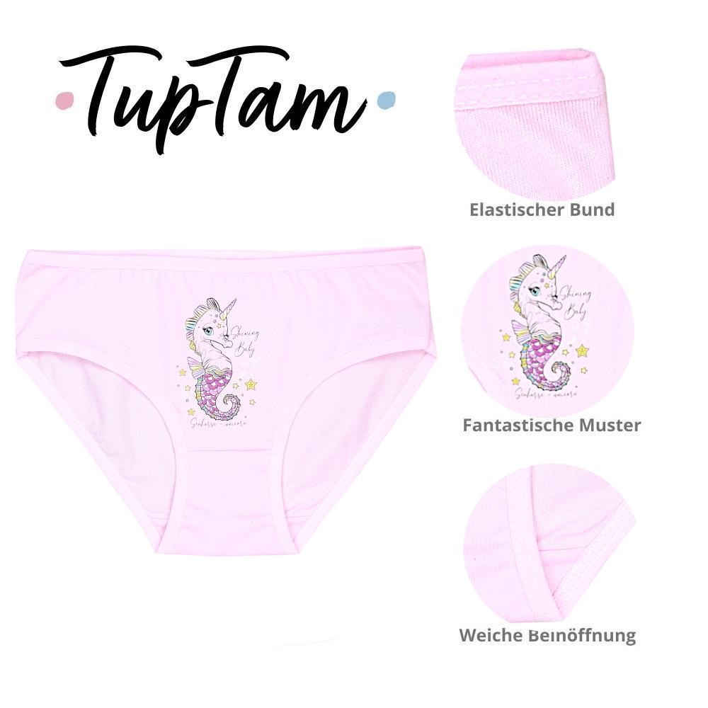 TupTam Slip »Slips Mädchen Slips mit Aufdruck 10er Pack«