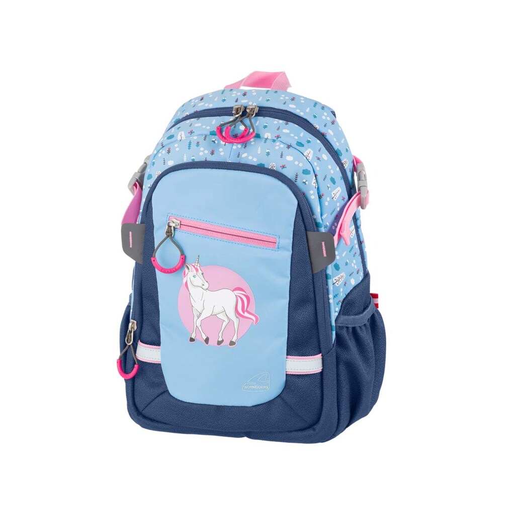 Schneiders Kinderrucksack »Little Unicorn«, reflektierende Details