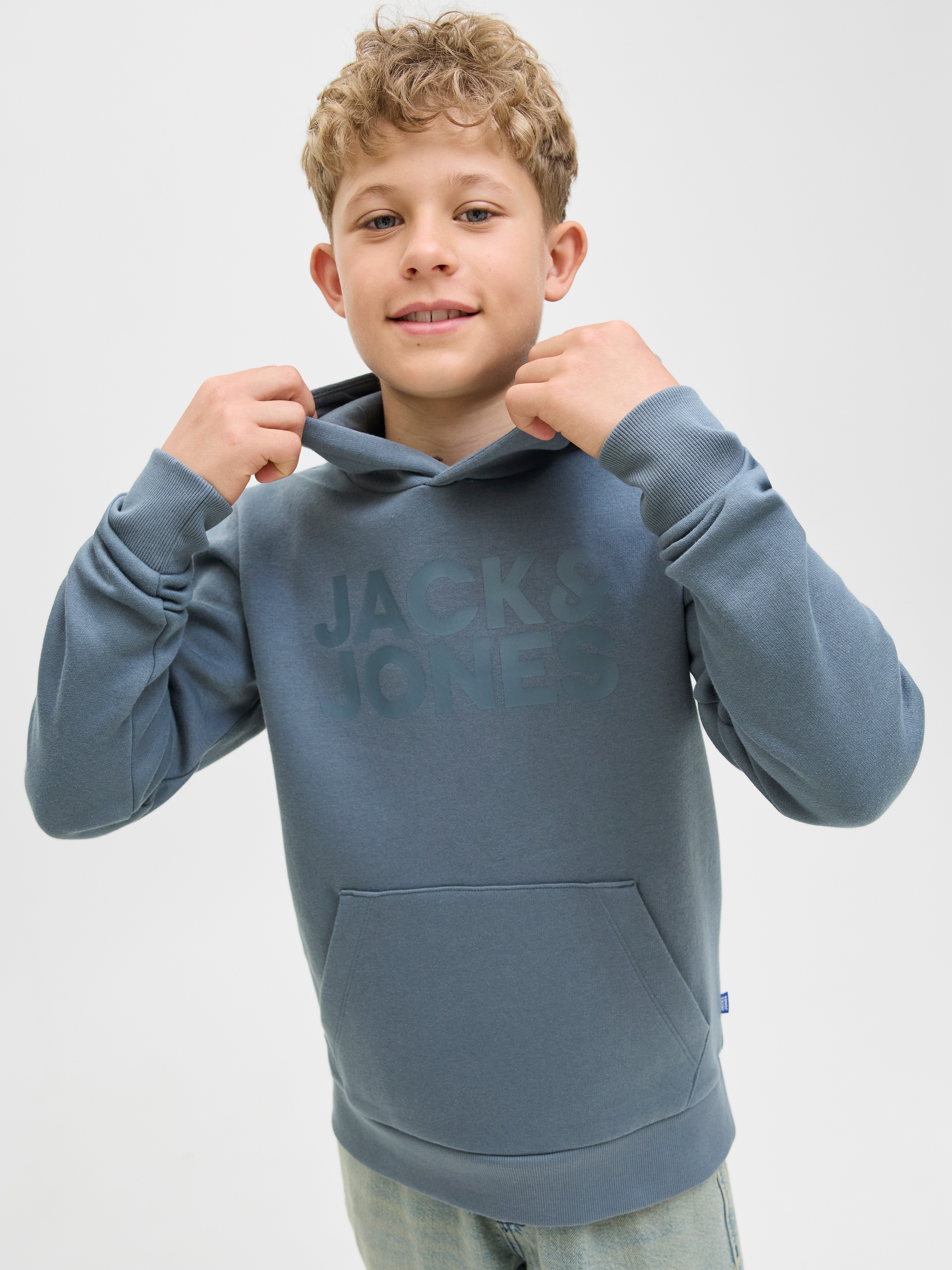 Jack & Jones Junior Kapuzensweatshirt »JJECORP LOGO SWEAT HOOD«