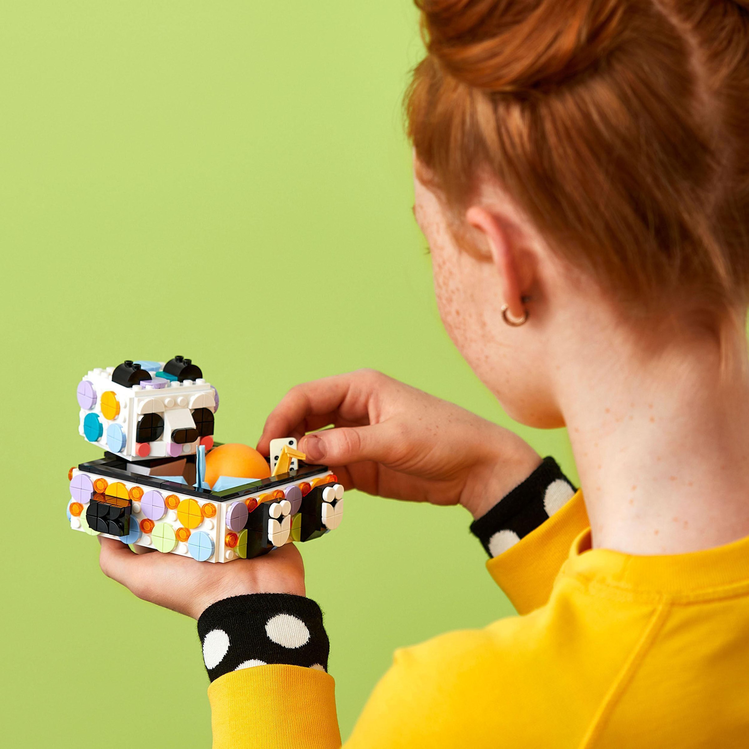 LEGO® Konstruktionsspielsteine »Panda Ablageschale (41959), LEGO® DOTS«, (517 St.), Made in Europe