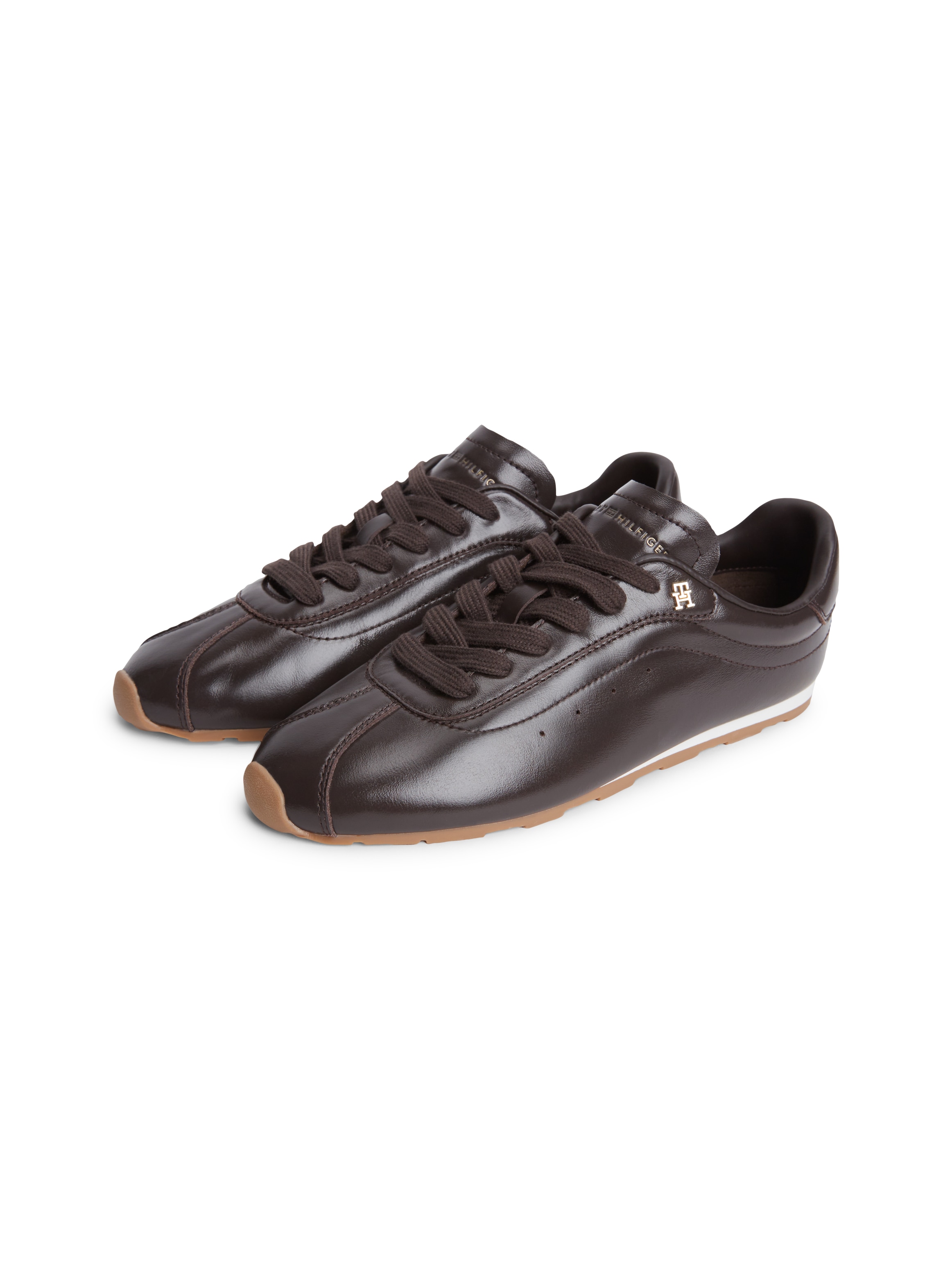 Tommy Hilfiger Sneaker »BELLA SNEAKER LEATHER«  Freizeitschuh, Halbschuh, Schnürschuh im Retro-Look