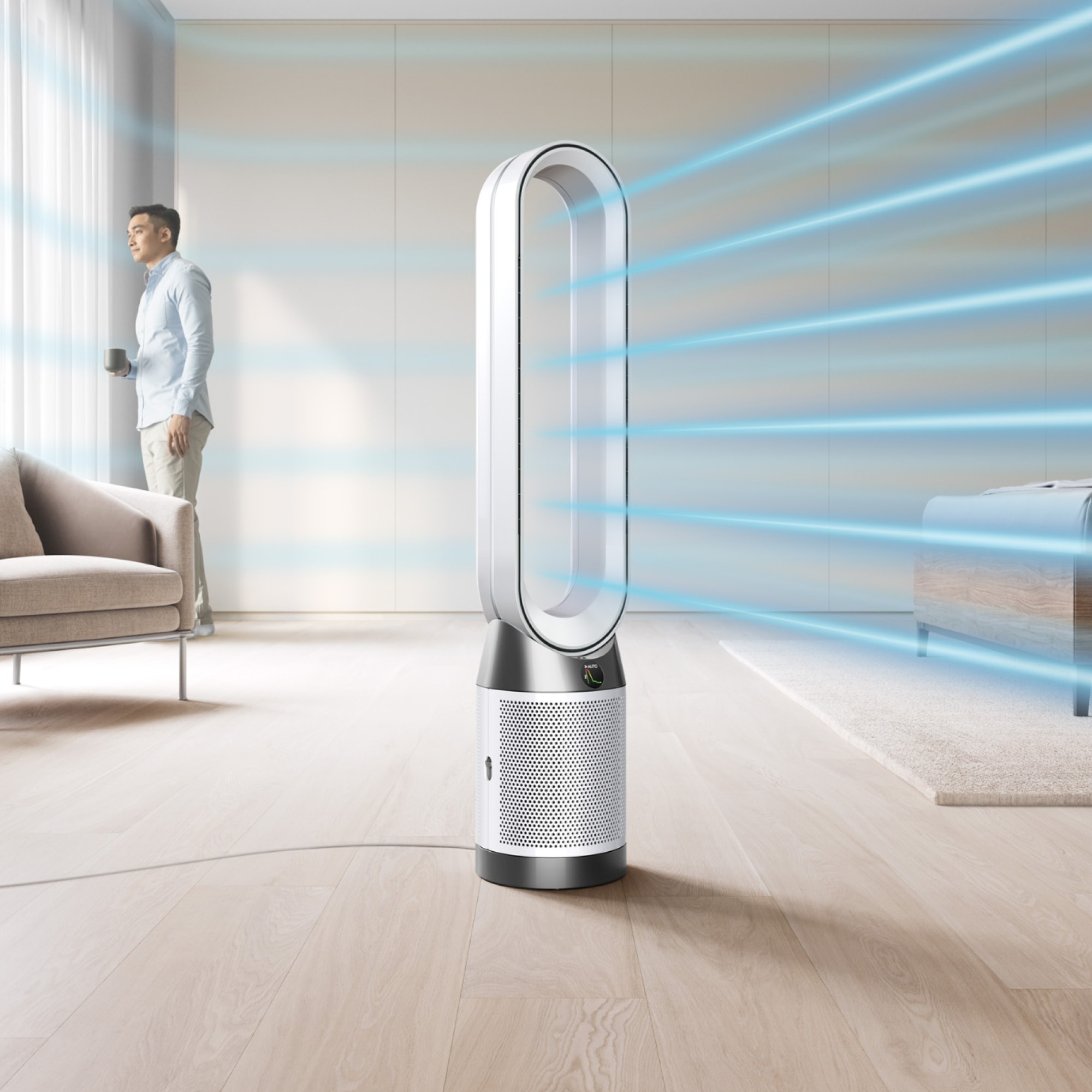 DYSON Luftreiniger »Dyson Purifier Cool™ PC1 (Weiß/ Weiß)«