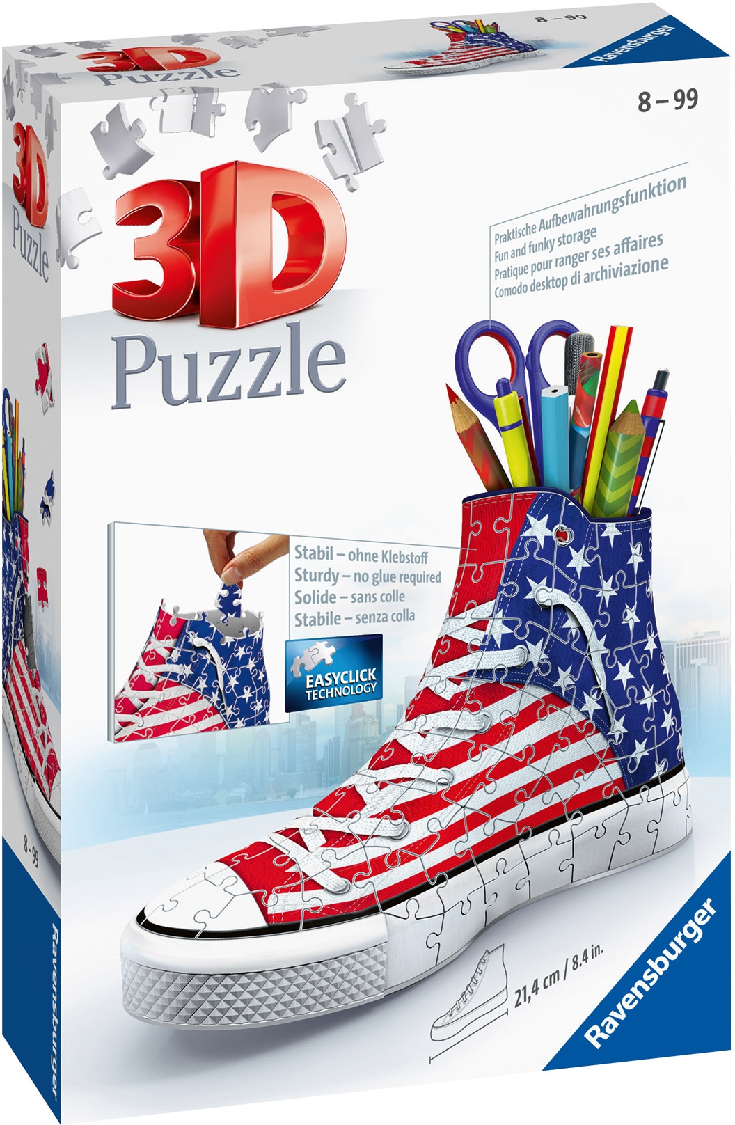 Ravensburger 3D-Puzzle »Sneaker«, Made in Europe