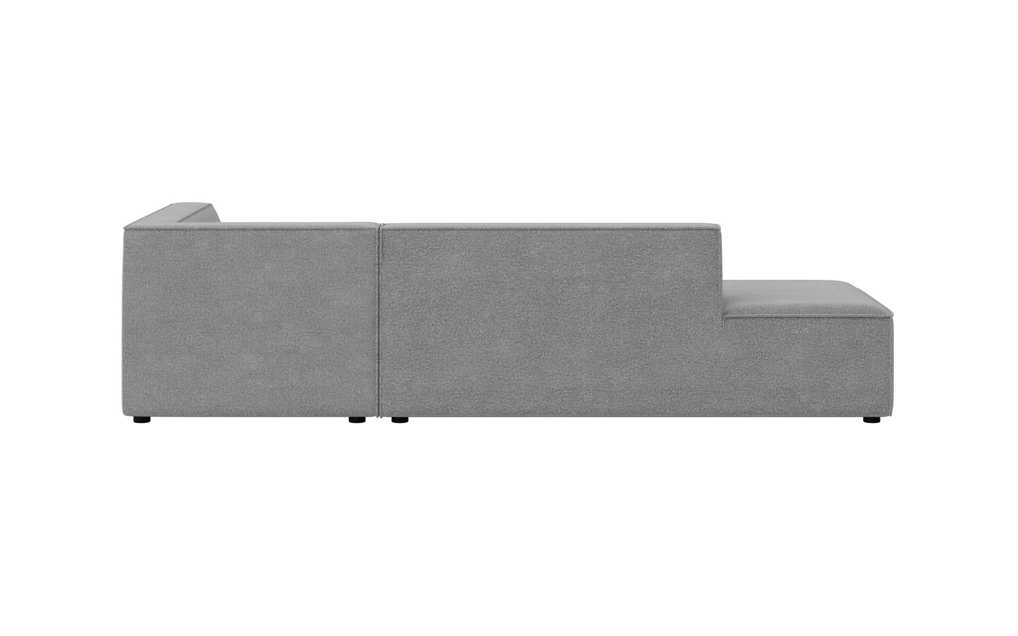 INOSIGN Ecksofa »Ecksofa Cavan mit Ottomane links oder rechts bestellbar«, L-Form mit Wellenunterfederung, Maße B/T/H: 270/180/72 cm