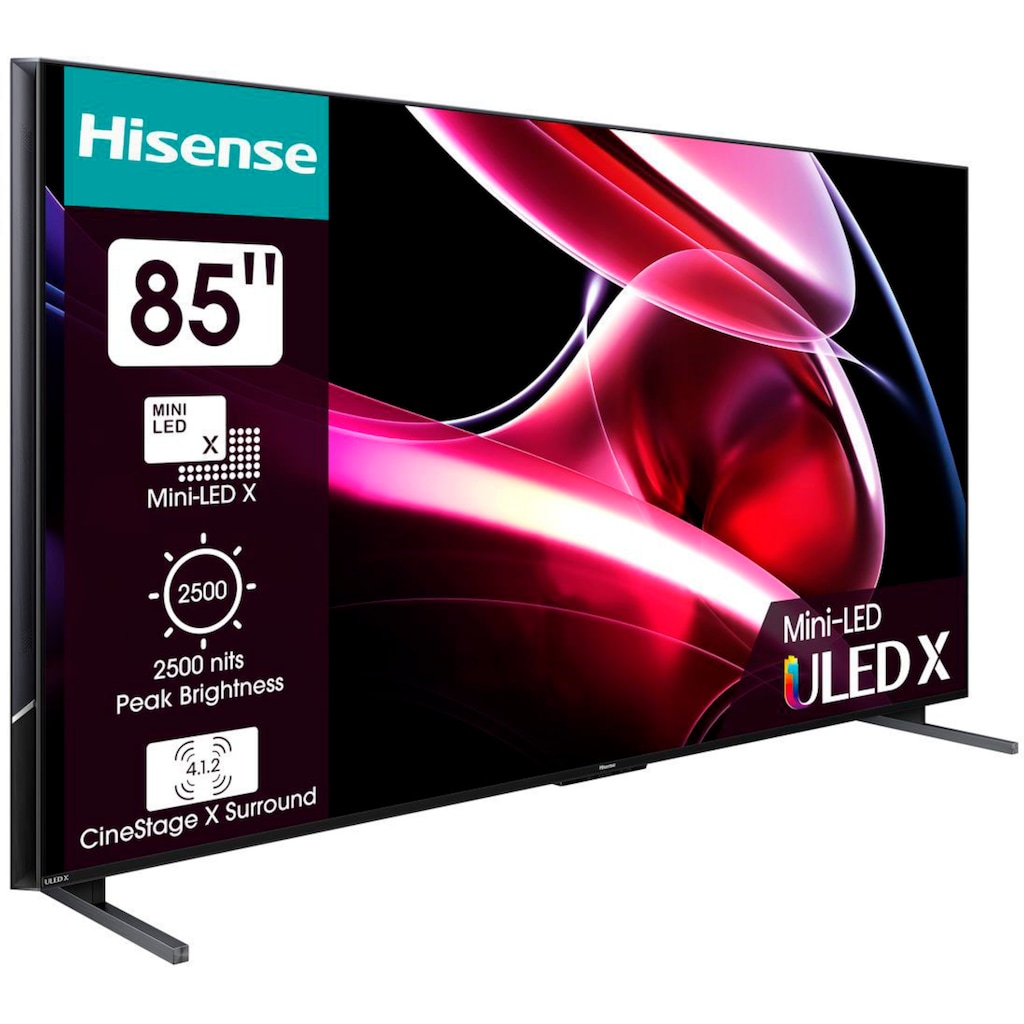 Hisense Mini-LED-Fernseher »85UXKQ«, 215 cm/85 Zoll, 4K Ultra HD, Smart-TV