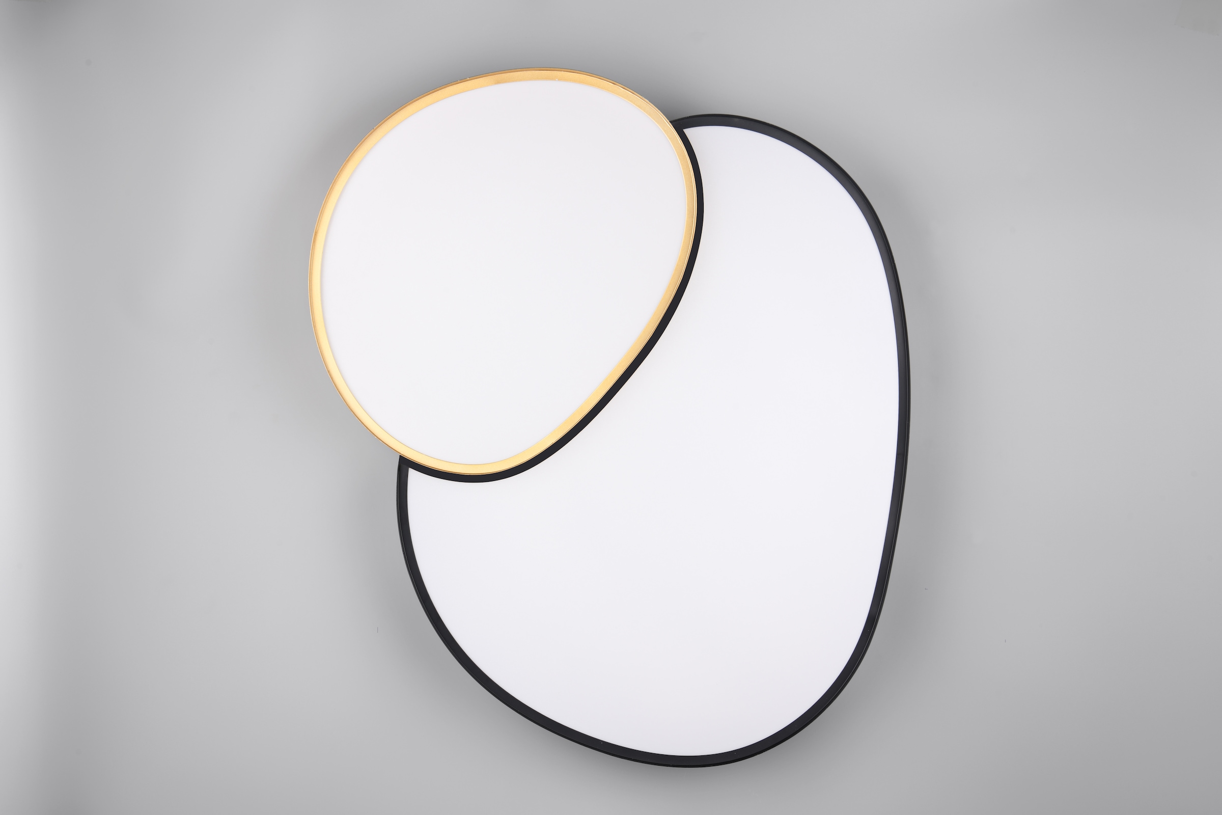 TRIO Leuchten LED Deckenleuchte »RISE, LED Deckenlampe 45W 5300 Lumen warmweiß bis kaltweiß 2700-6500K« LED-Board 1 Stk. warmweiß - kaltweiß Fernbedienung dimmbar Memoryfunktion Nachtlicht CCT Lichtfarbe wählbar