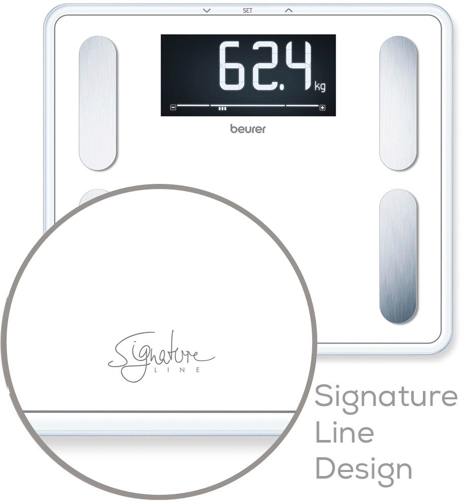 BEURER Körper-Analyse-Waage »BF 410 Signature Line«