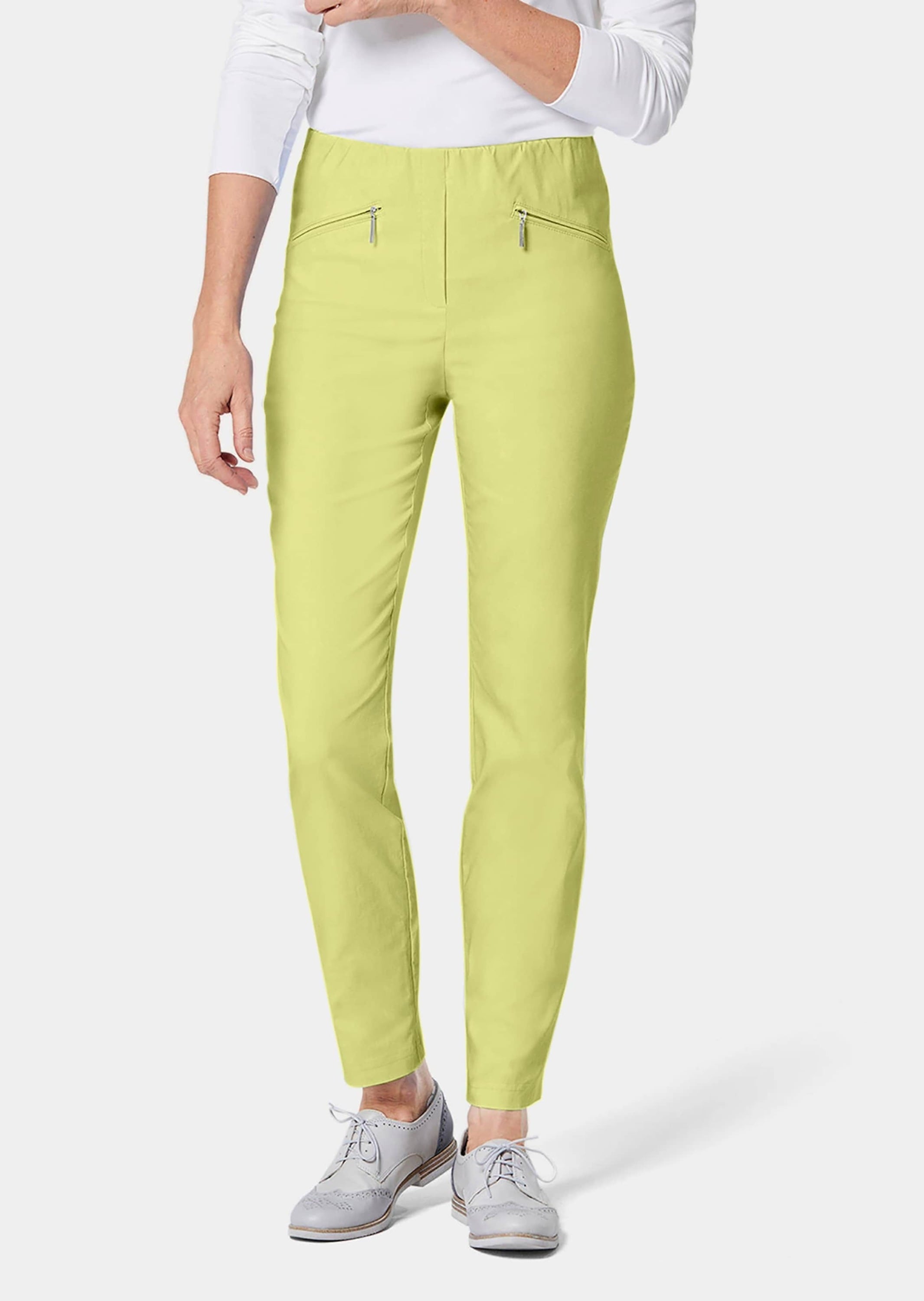 GOLDNER 2-in-1-Hose »Schlupfhose LOUISA mit Steppnähten«