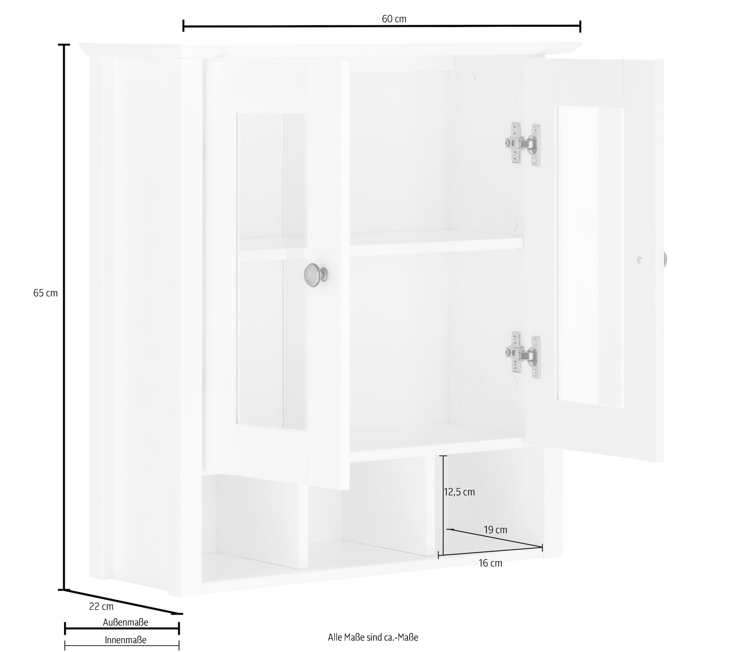 Home affaire Hängeschrank »Vili«, Breite 60 cm