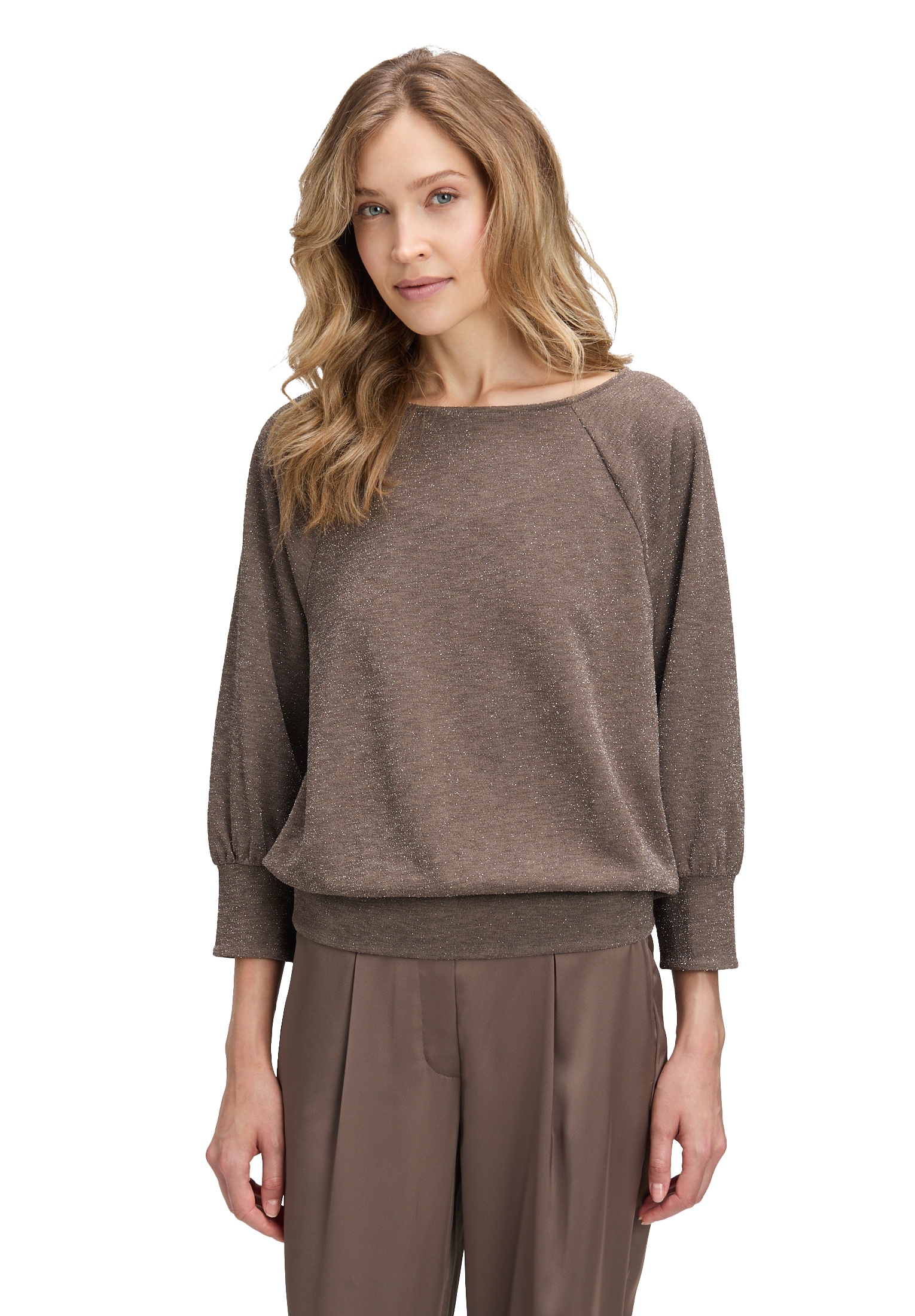 Betty Barclay Oversize-Shirt »Oversize-Shirt im Glitzer-Look«