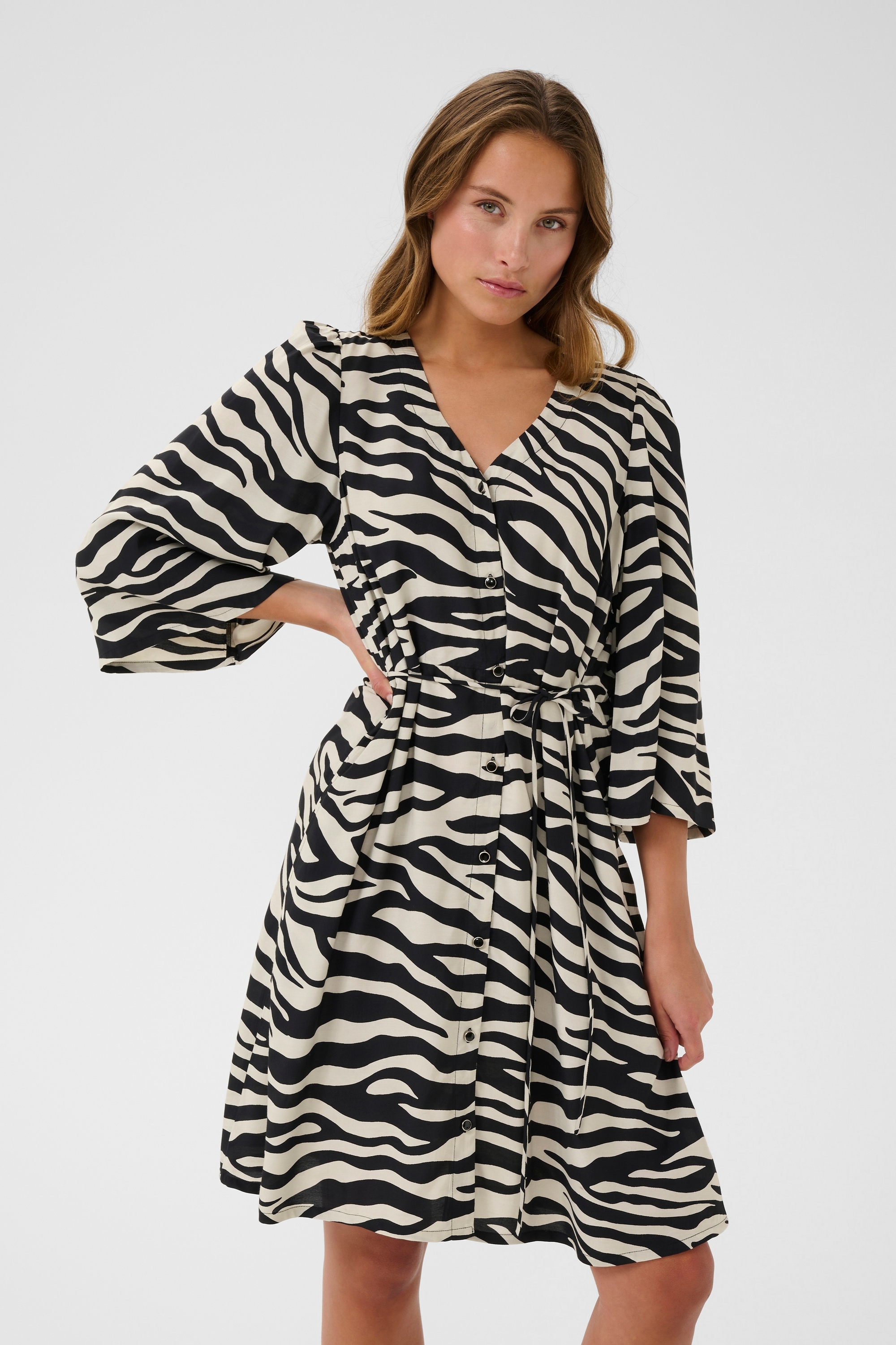 KAFFE Midikleid »Kleid KApedra«