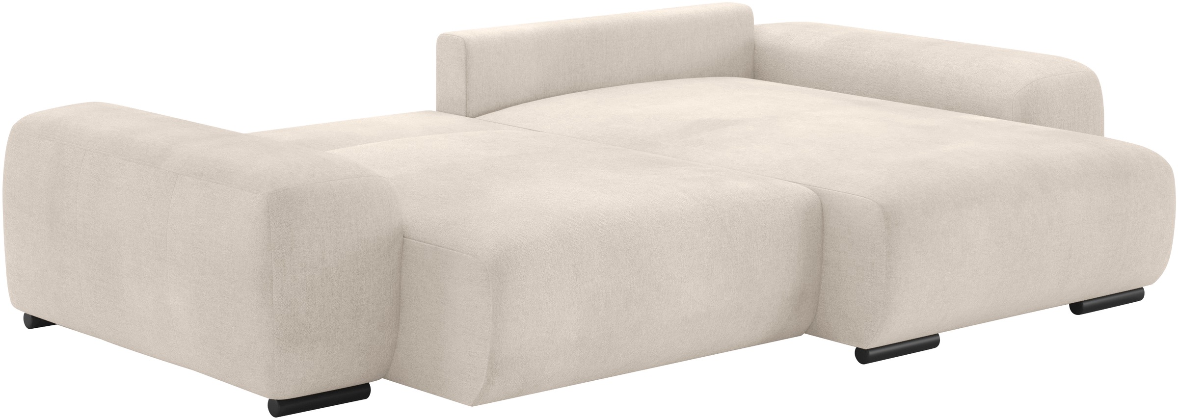 Mr. Couch Polsterecke »Sundance, L-Form«, Dauerschläfer mit Bett, Bettkasten, bis 140 kg belastbar