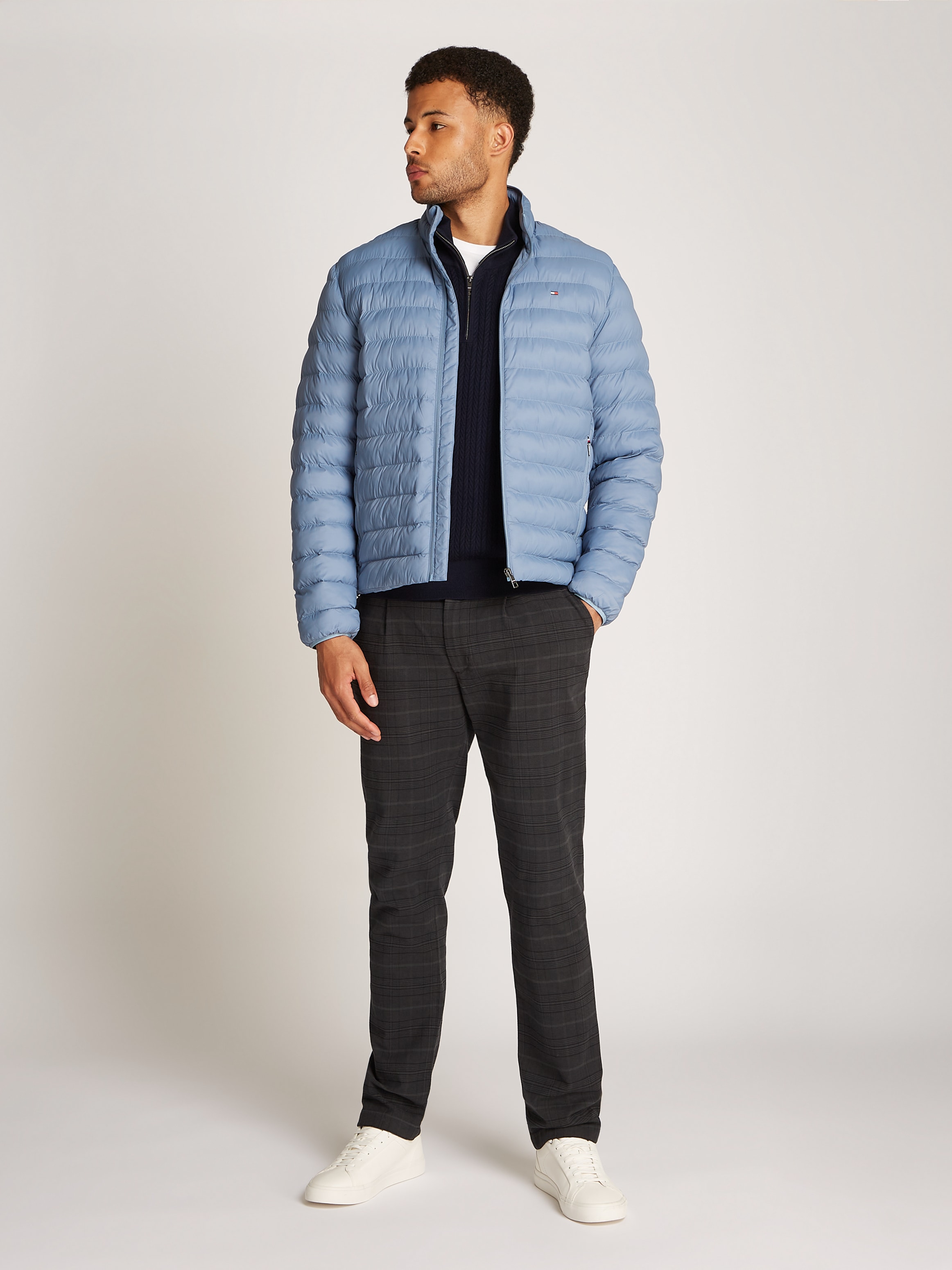 Tommy Hilfiger Steppjacke »PACKABLE RECYCLED JACKET«, mit Logostickerei