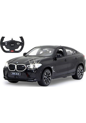 RC-Auto »Deluxe Cars, BMW X6 M 1:14, schwarz - 2,4 GHz«, mit LED-Lichtern