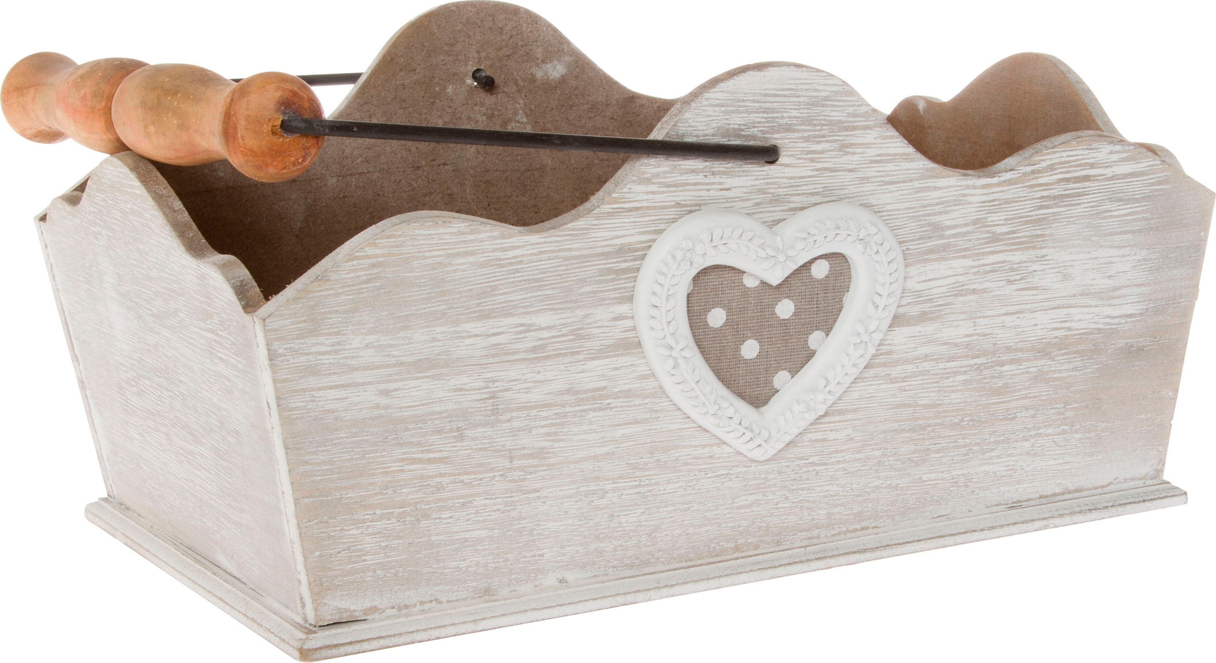 Myflair Möbel & Accessoires Dekokorb »Holm«, Holz