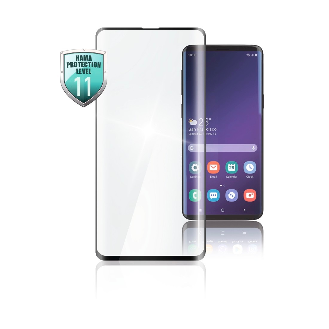 Hama Displayschutzglas »Glas, Schutz, Displayschutz«, für Samsung Galaxy Note 20 Ultra