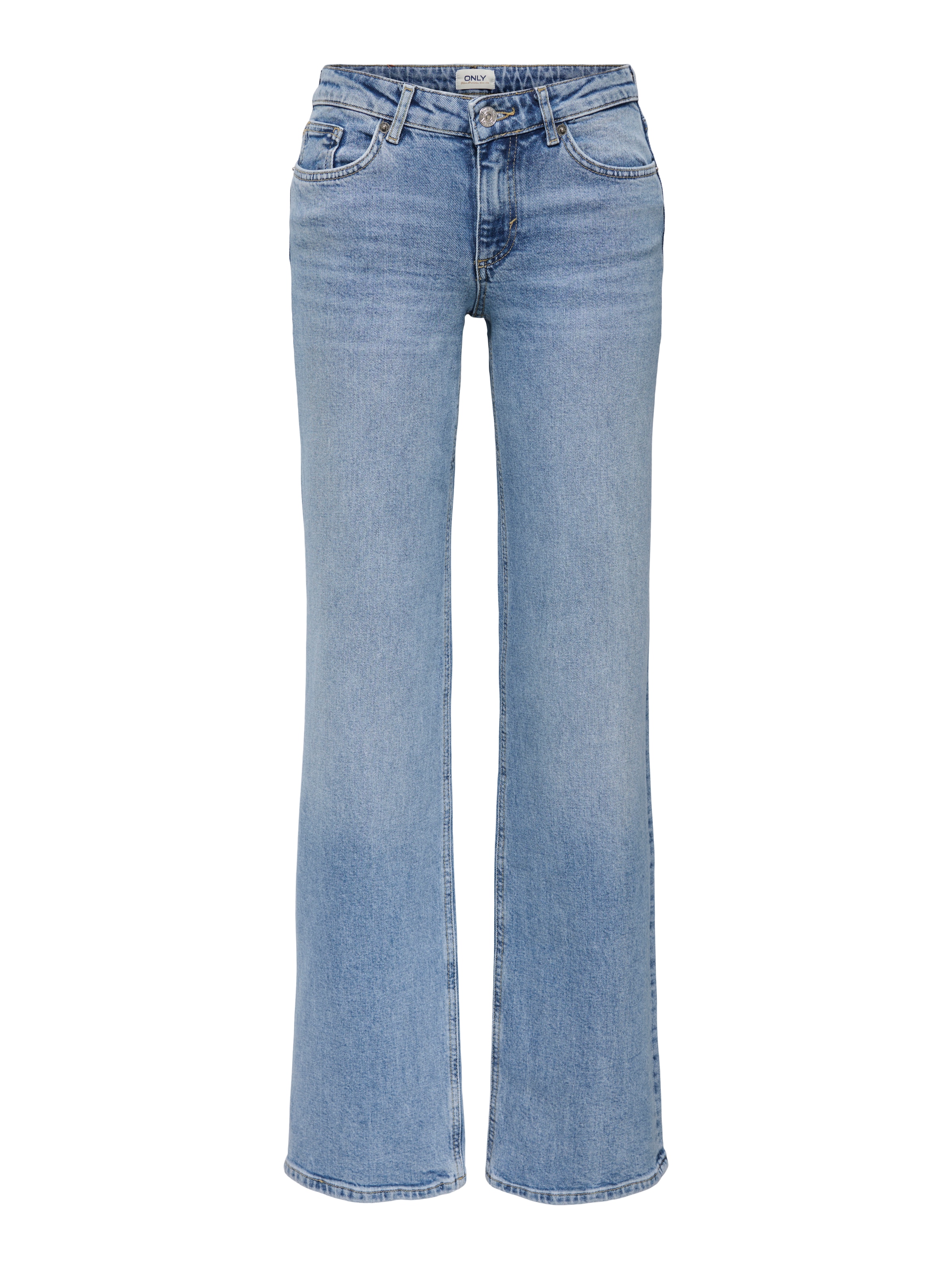 ONLY Low-rise-Jeans »ONLJUICY LW WIDE LEG DNM REA365 NOOS« Baumwollmischung, wide fit