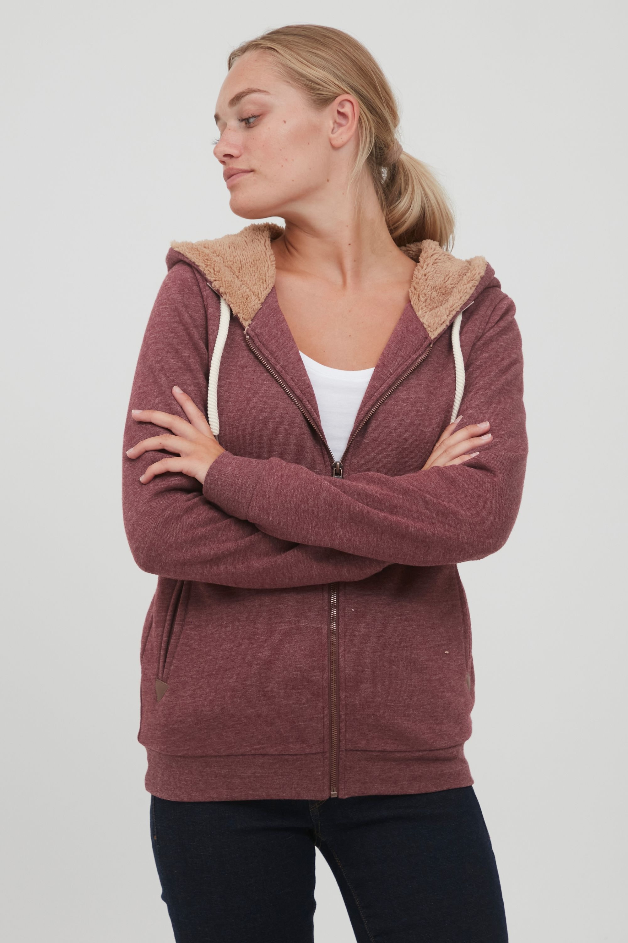 OXMO Sweatjacke »Sweatjacke OXVicky«