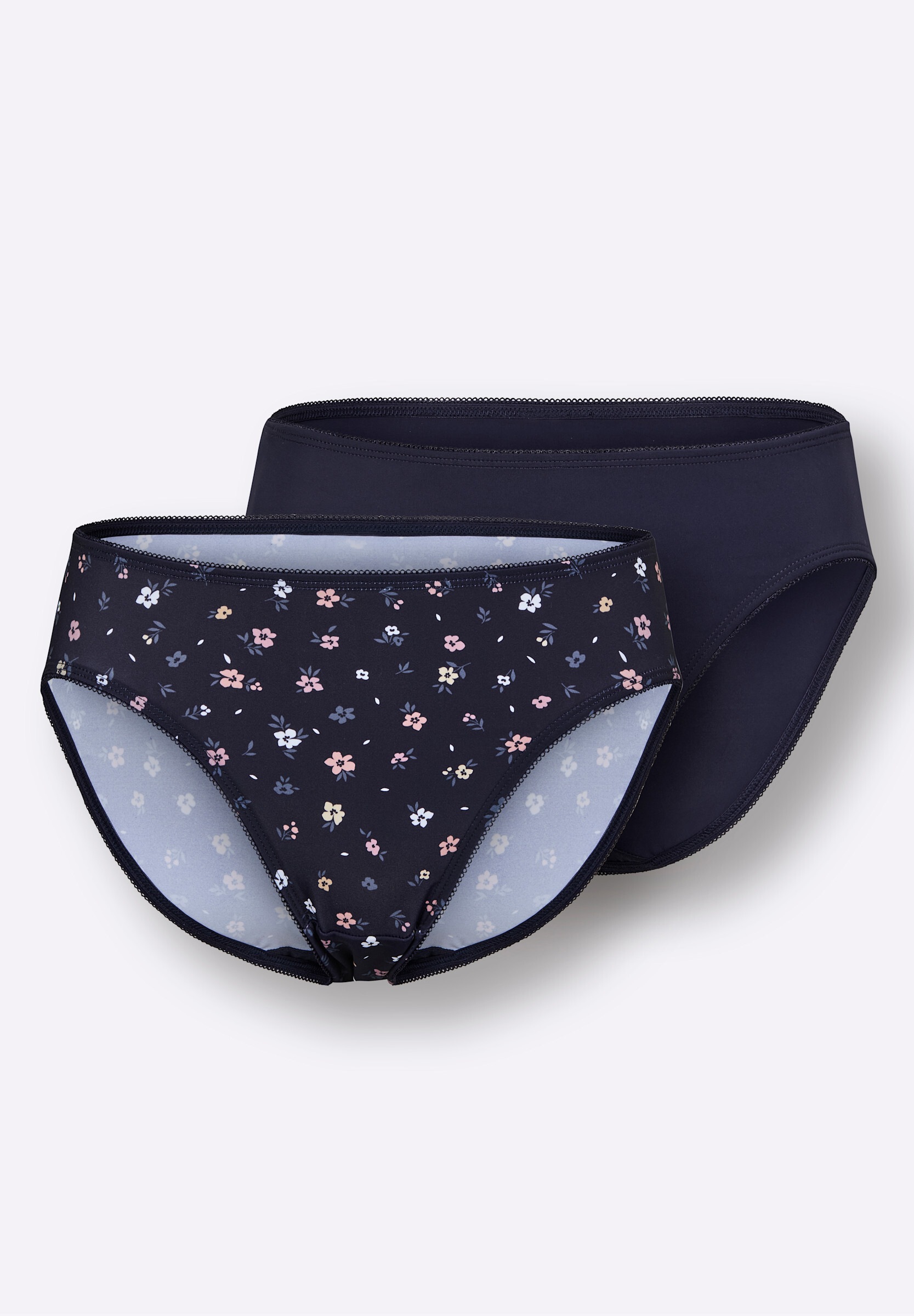 Witt Jazz-Pants Slips »Jazzpants Jazzpants mit Mäusezähnchenborte 2 Stück« 2 Stk.