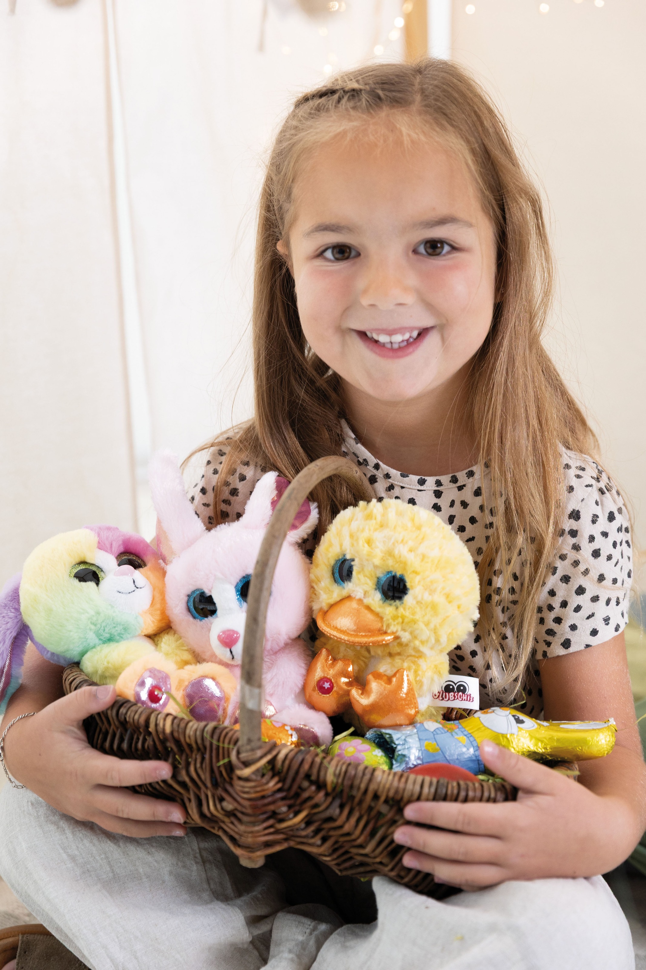 Nici Kuscheltier »Glubschis, Hase Hoppibow, 15cm schlenkernd«