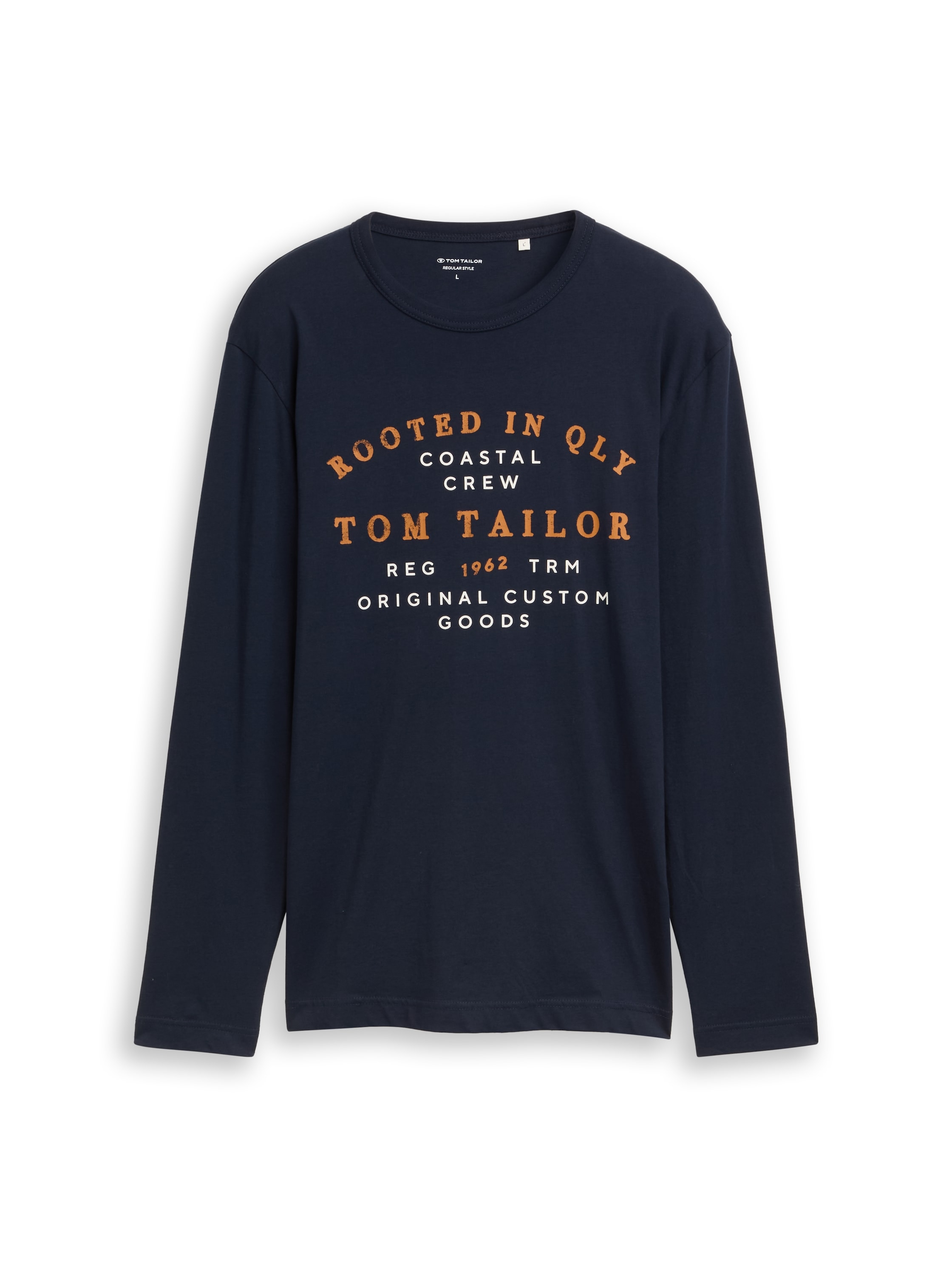 TOM TAILOR Langarmshirt , mit Logo Schriftzug
