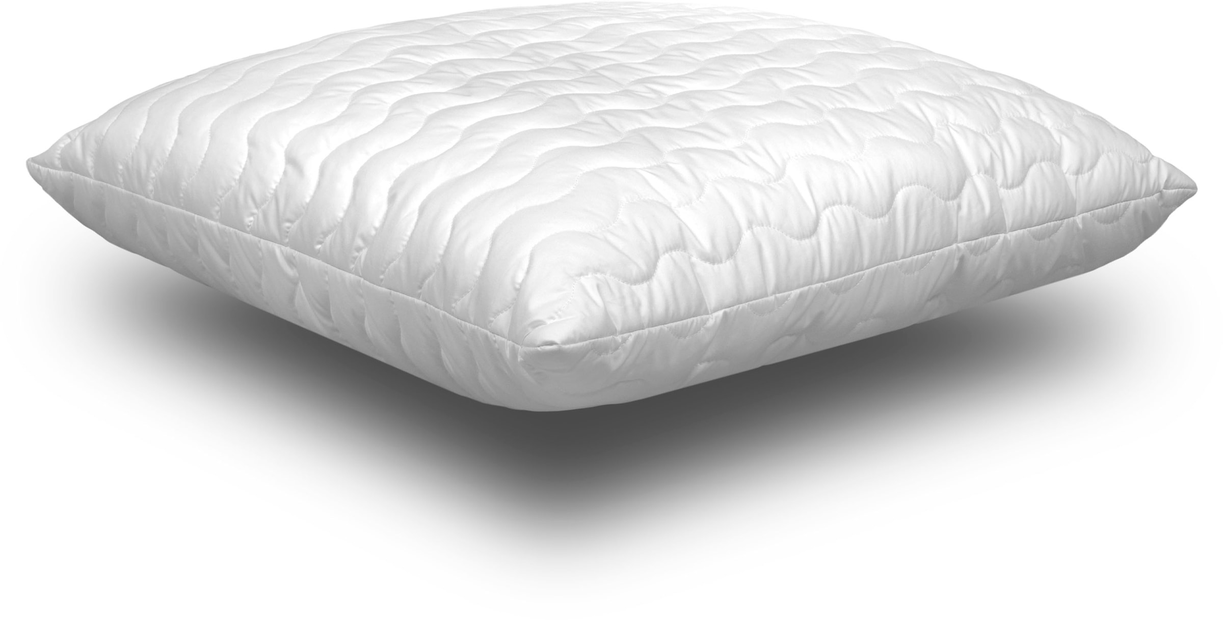 John Cotton Kopfkissen »Julia, Kissen ist Made in Green«, Füllung: Polyester, Bezug: 100% Polyester, (1 St.), Kopfkissen 40x80 cm, 80x80cm, kochfest 95°C, sehr flauschig