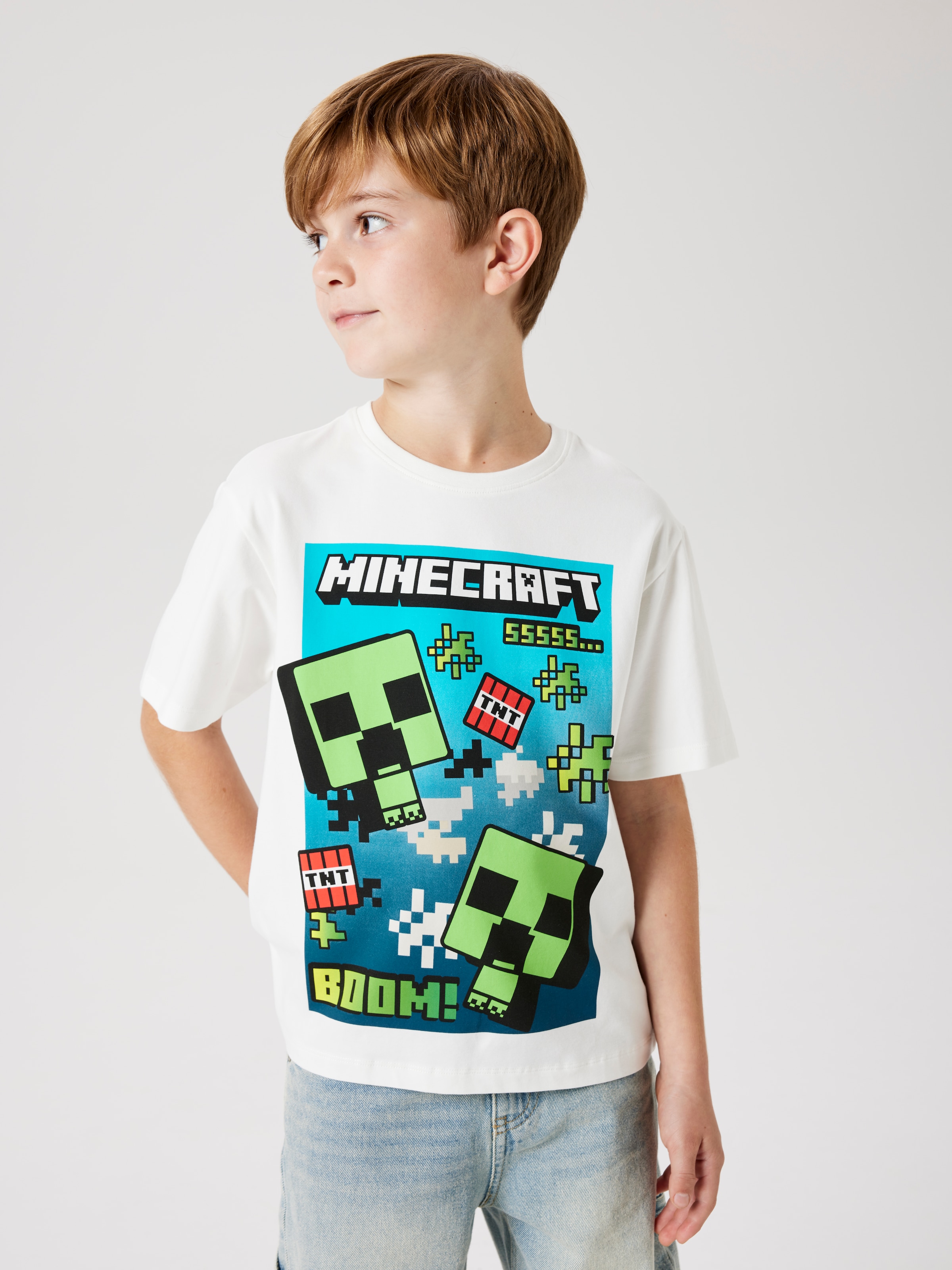 Name It T-Shirt »NKMMUS MINECRAFT NREG SS TOP NOOS BFU«