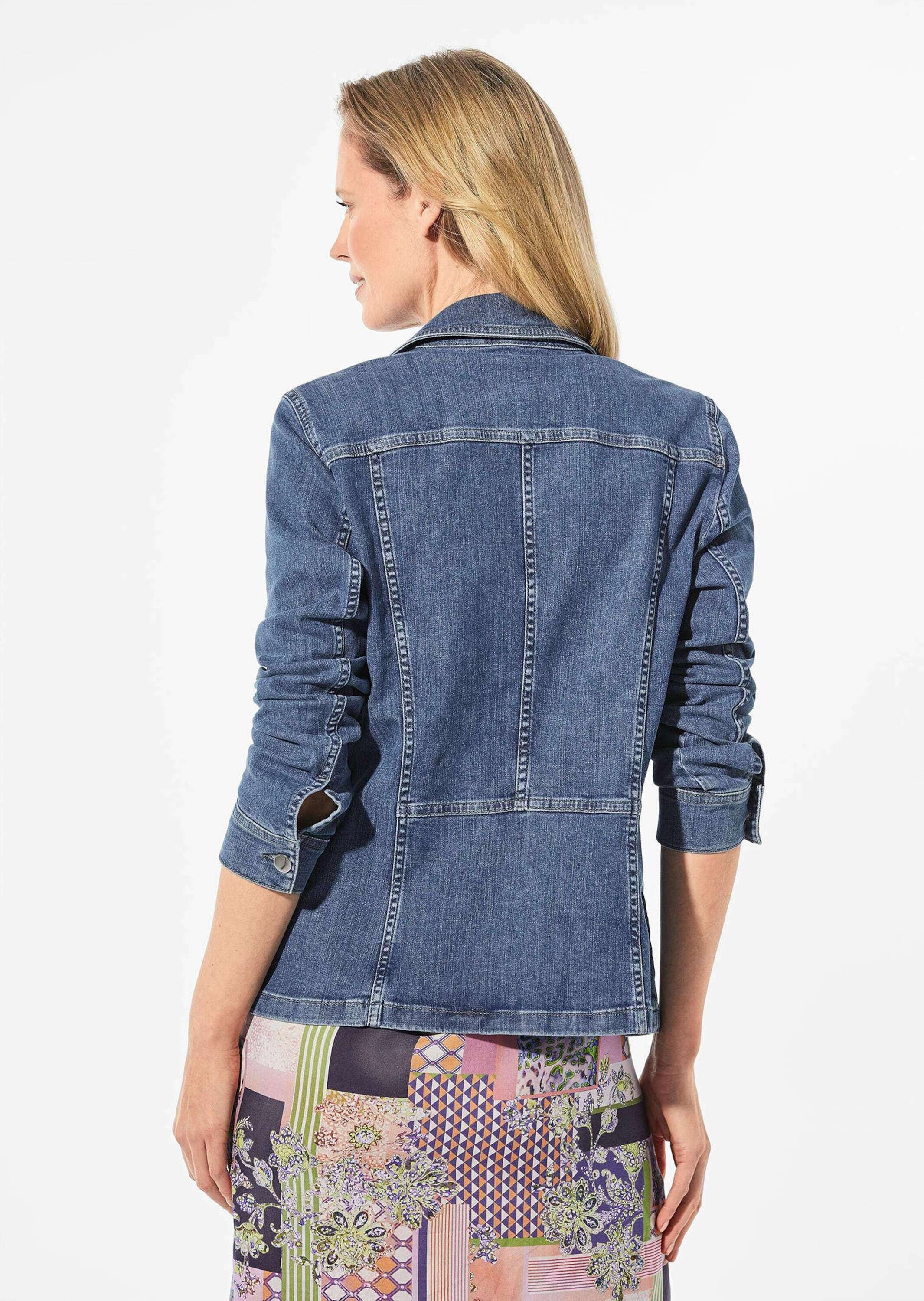 GOLDNER Kurzjacke »Kurzgröße Zeitlose Jeansjacke mit tollen Details« Ohne