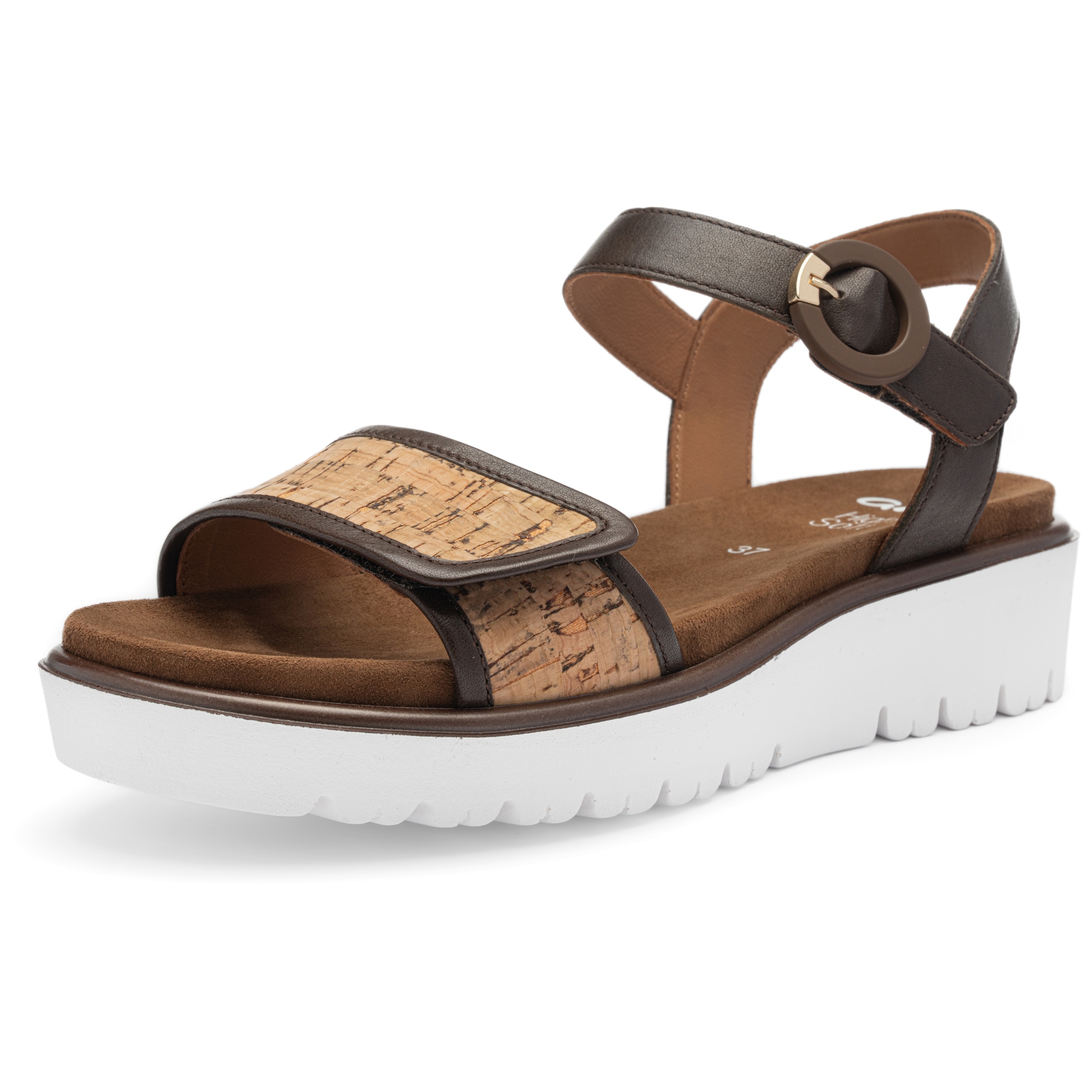 Ara Keilsandalette »BILBAO«  Plateau, Riemchensandale mit Klettverschlüsse, G-Weite