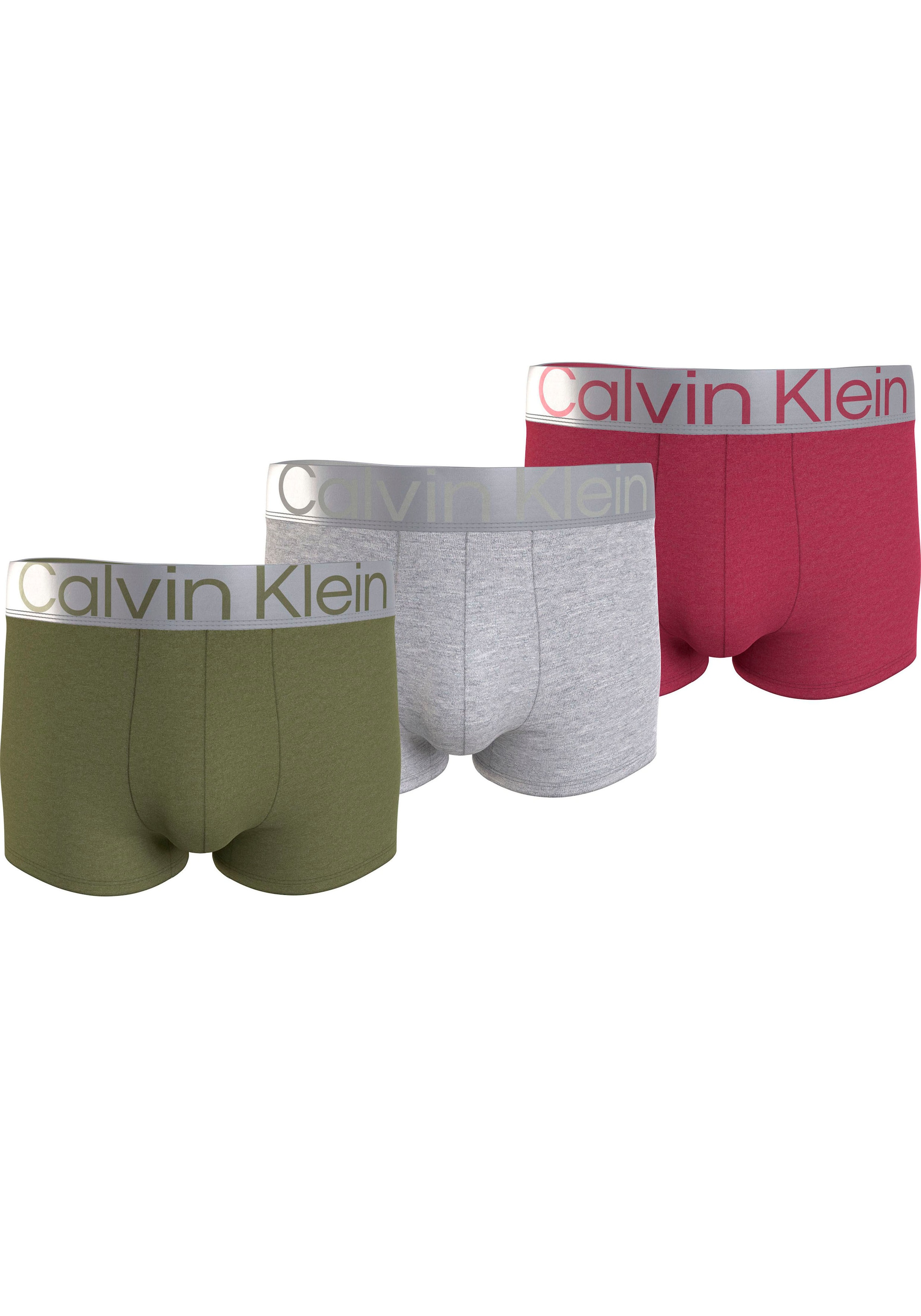 Calvin Klein – Unterhosen aus elastischer Baumwolle im 3er-Set