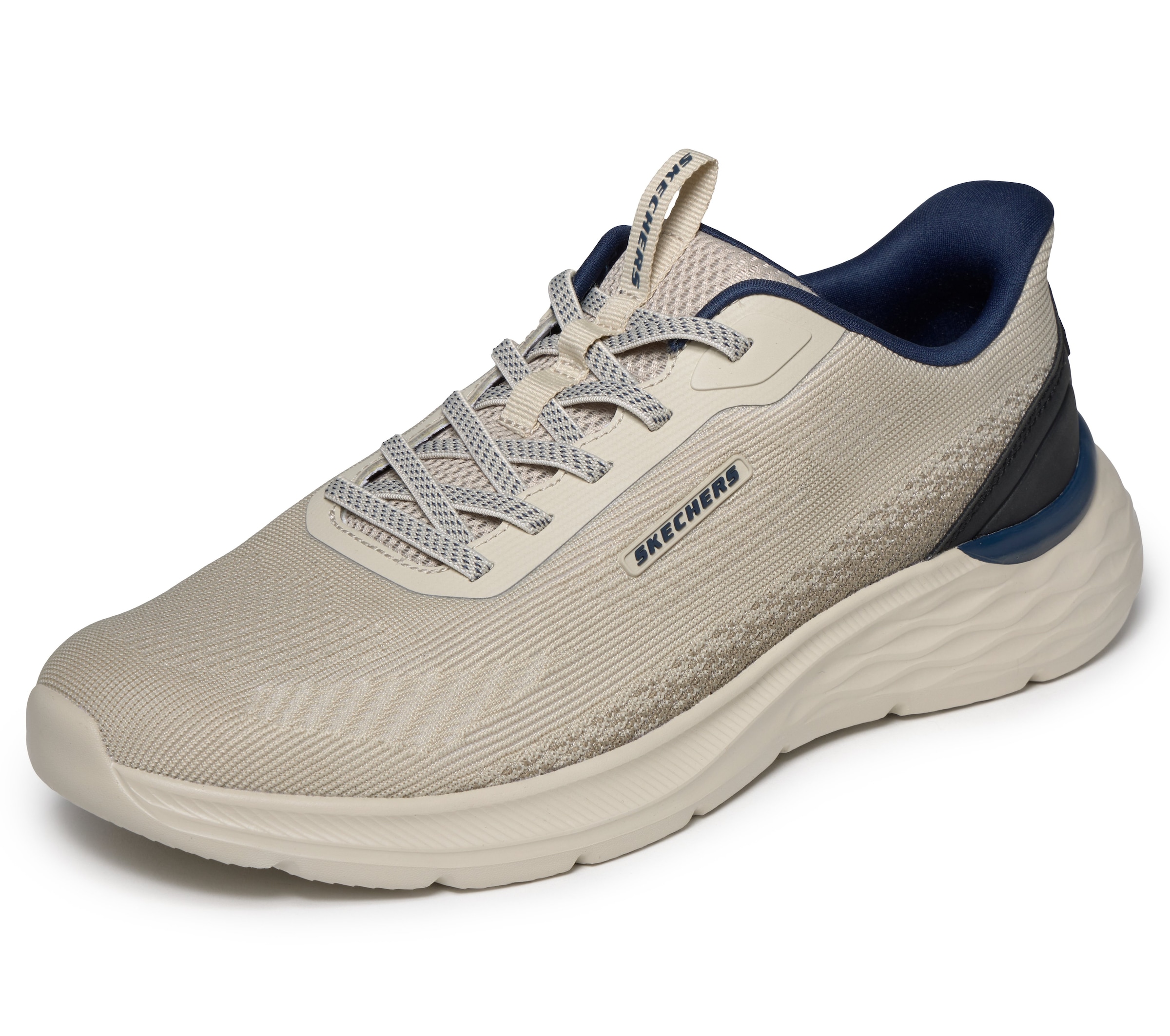 Skechers Slip-On Sneaker »GARNER«  Slipper, Schnürschuh mit Relaxed Fit
