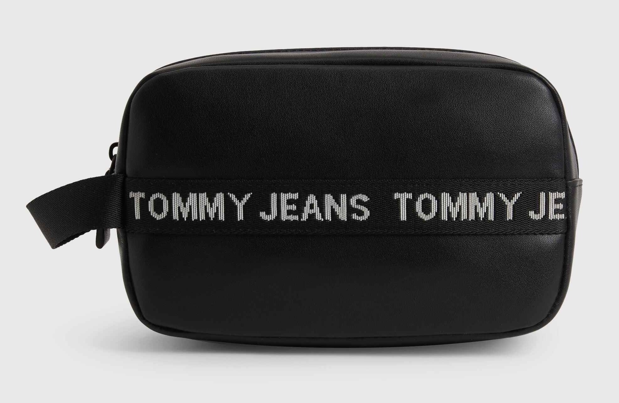 Tommy Jeans Kosmetiktasche »TJM ESSENTIAL LEATHER WASHBAG«, in dezentem Stil
