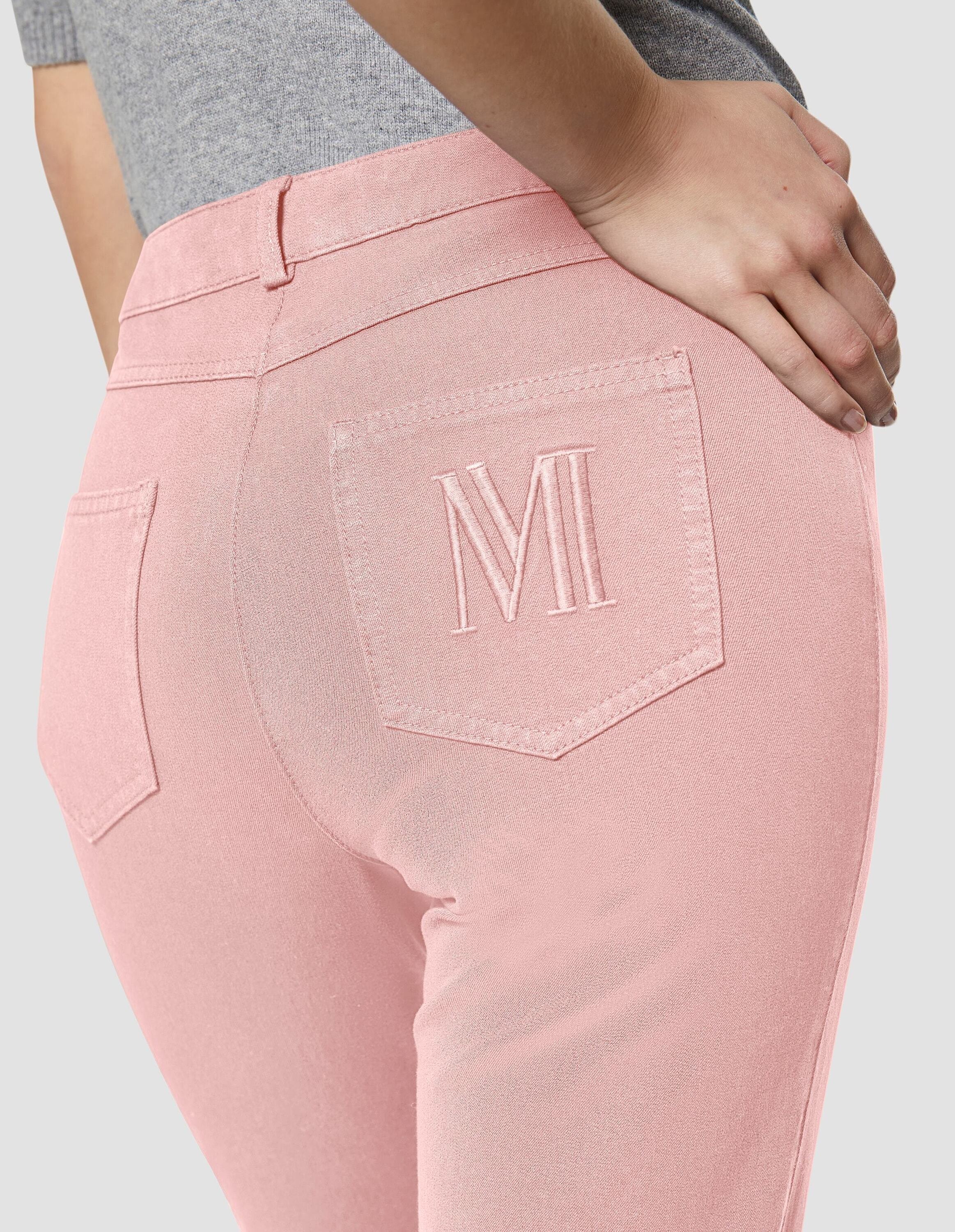 MADELEINE Regular-fit-Jeans »Jeans M-Jeans in gerader Form mit Logo-Stickerei«
