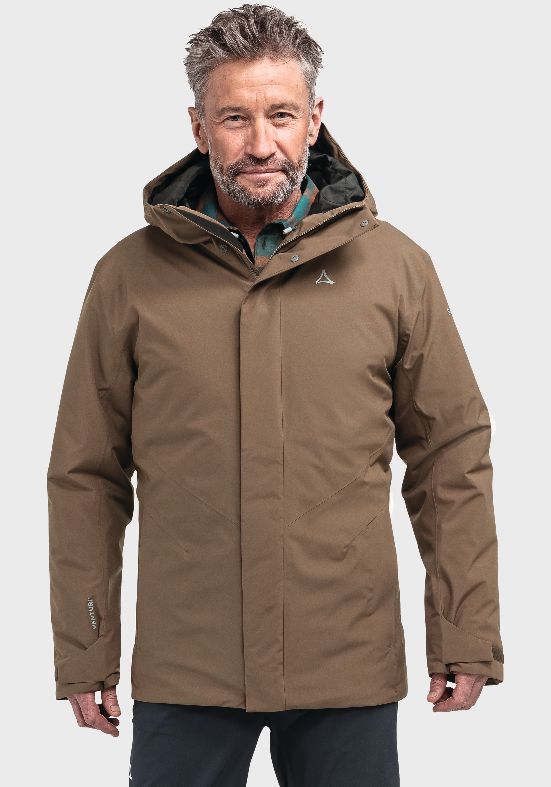 Schöffel Langjacke »Hiking Parka Style Froda MNS«, mit Kapuze