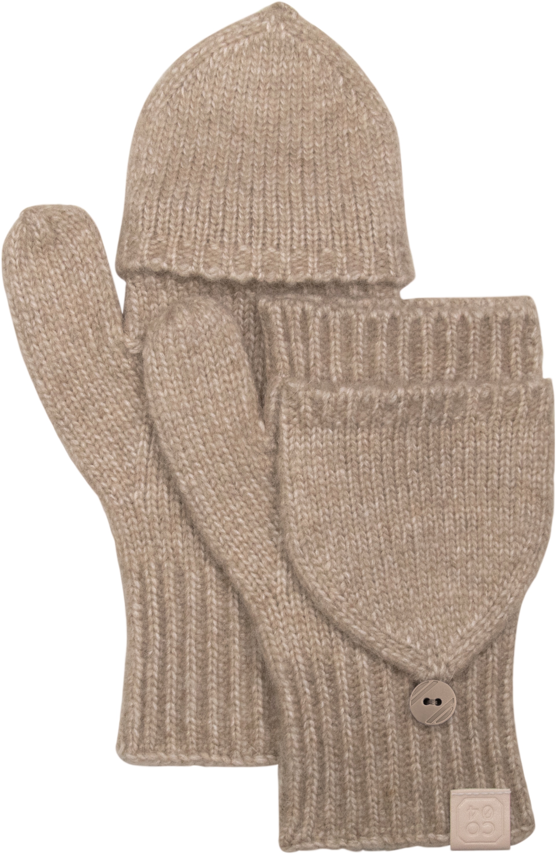 chillouts Strickhandschuhe »Nadine Glove«, (1 Paar), mit Knopfverschlusssystem