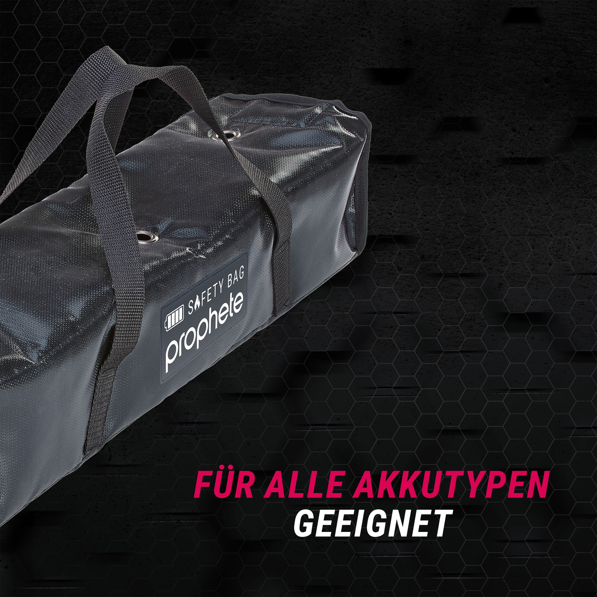 Prophete Aufbewahrungstasche »Feuerfesete Akkutasche«
