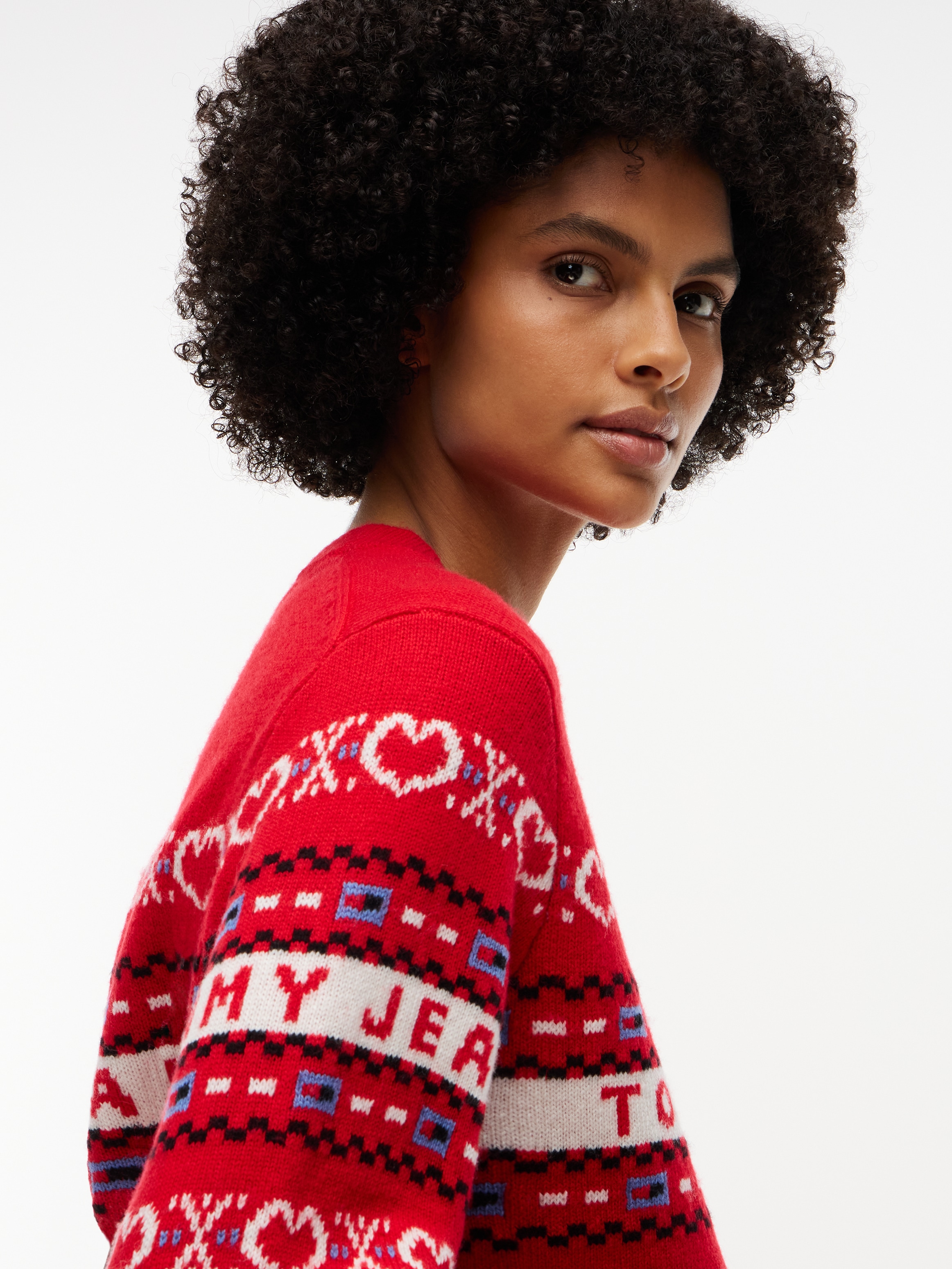 Tommy Jeans Wollpullover »TJW SWEATER« Wolle