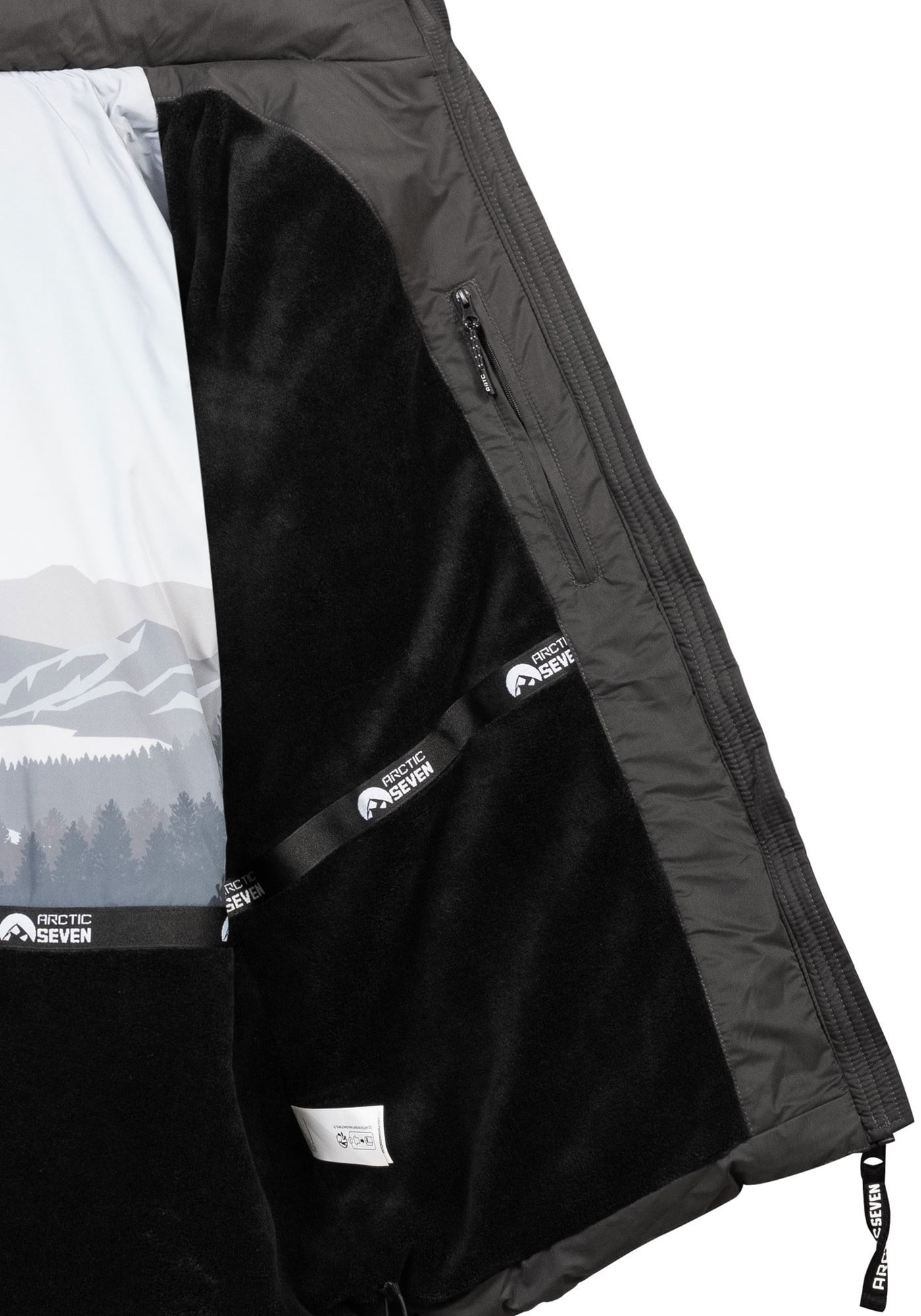 Arctic Seven Winterjacke »Arctic Seven Herren Winter Steppjacke AS421«