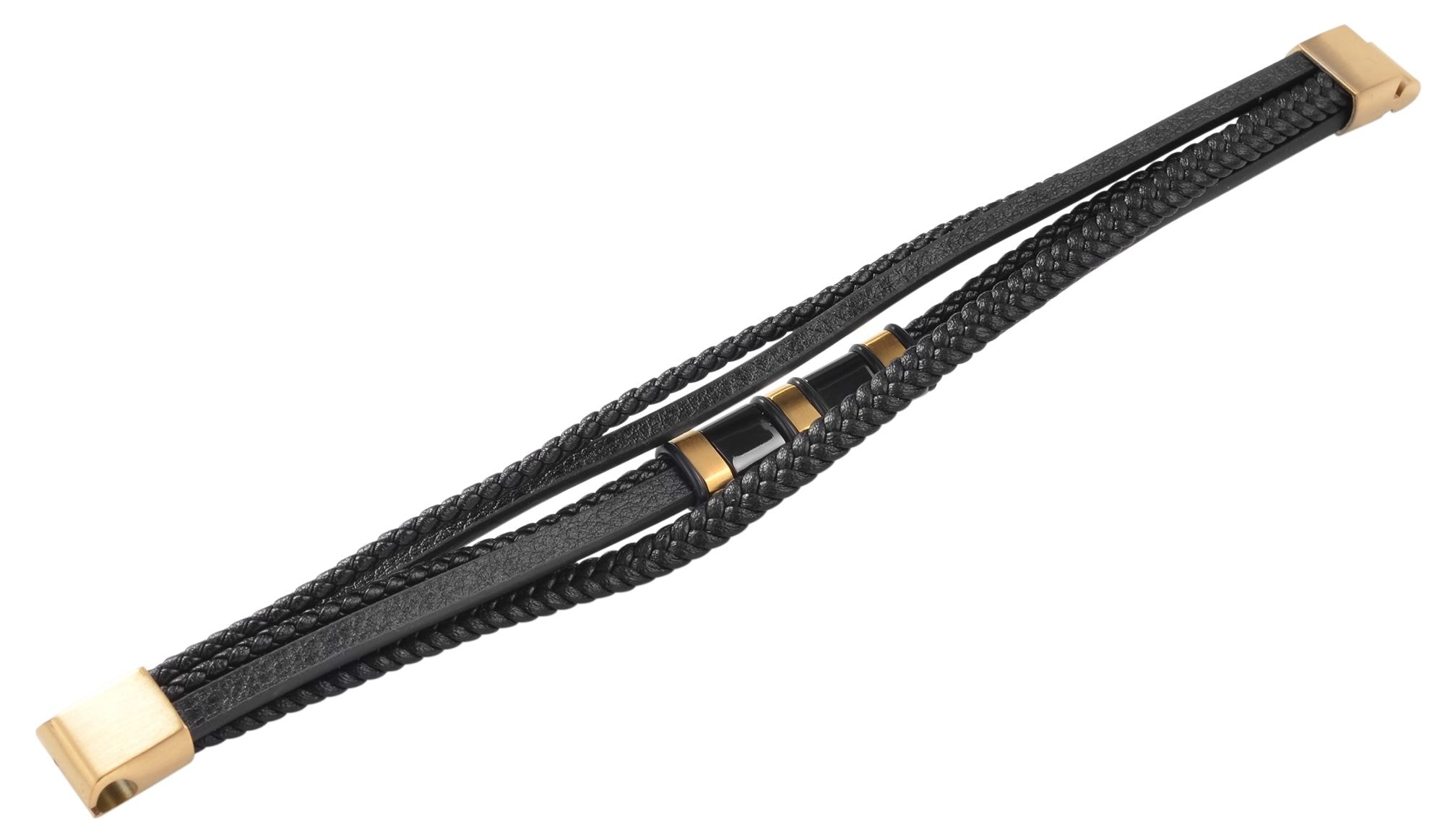Adelia´s Lederarmband »Unisex Armband ¿ Lederarmband aus Leder 19 cm«