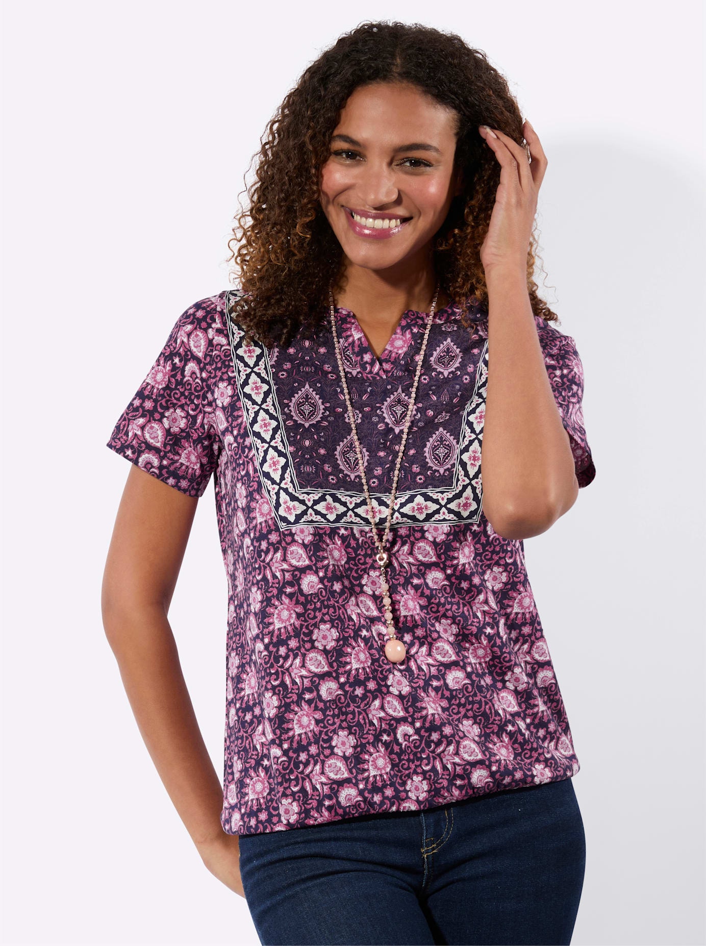 Inspirationen Kurzarmshirt »Shirt« 1 tlg.