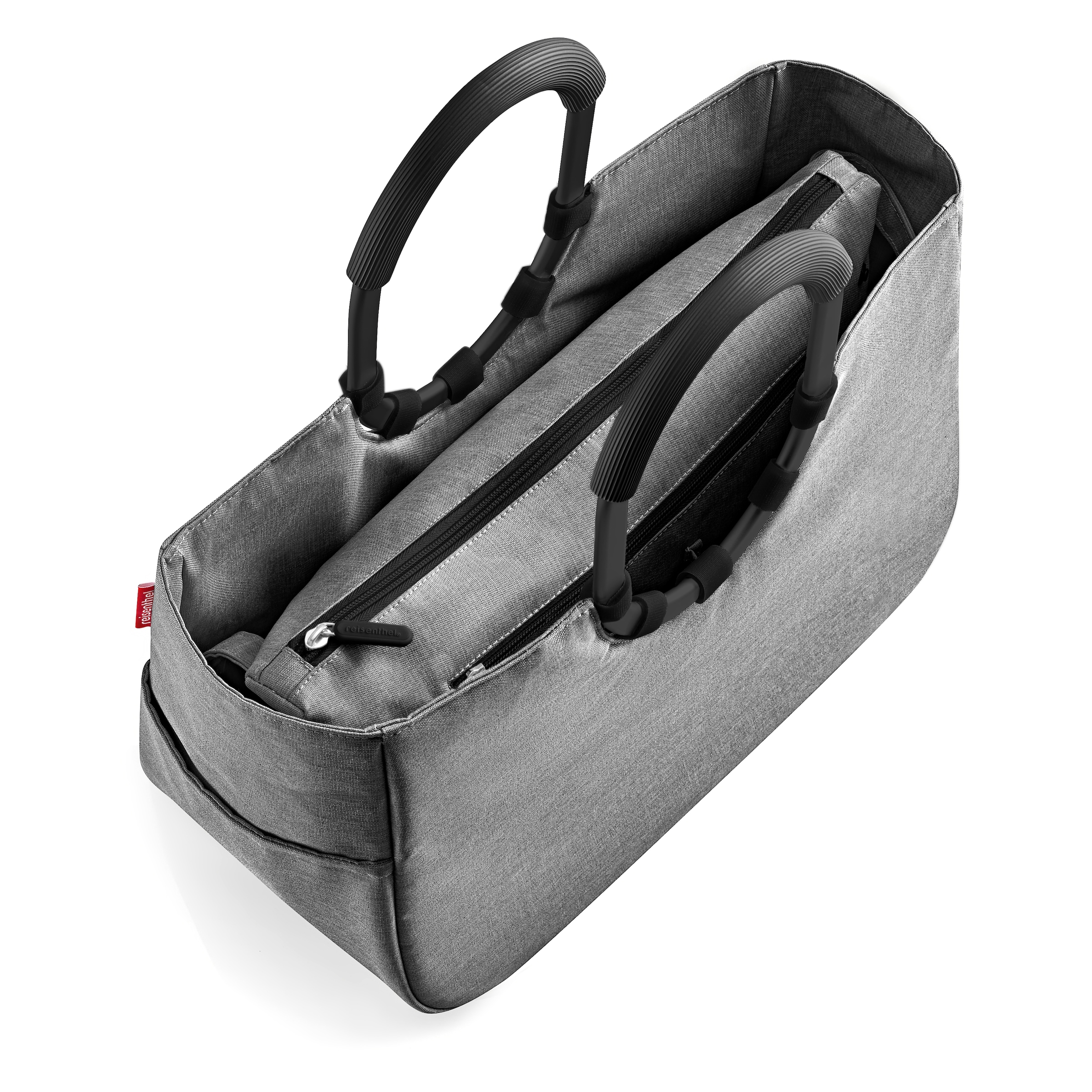 REISENTHEL® Einkaufsshopper »loopshopper M« Herausnehmbare Innentasche, Standfüße, Innentasche Reißverschluss