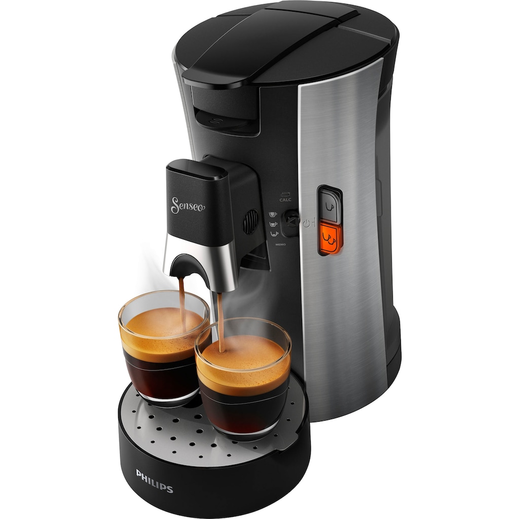 Philips Senseo Kaffeepadmaschine »Select CSA250/10«, inkl. Gratis-Zugaben im Wert von € 14,- UVP