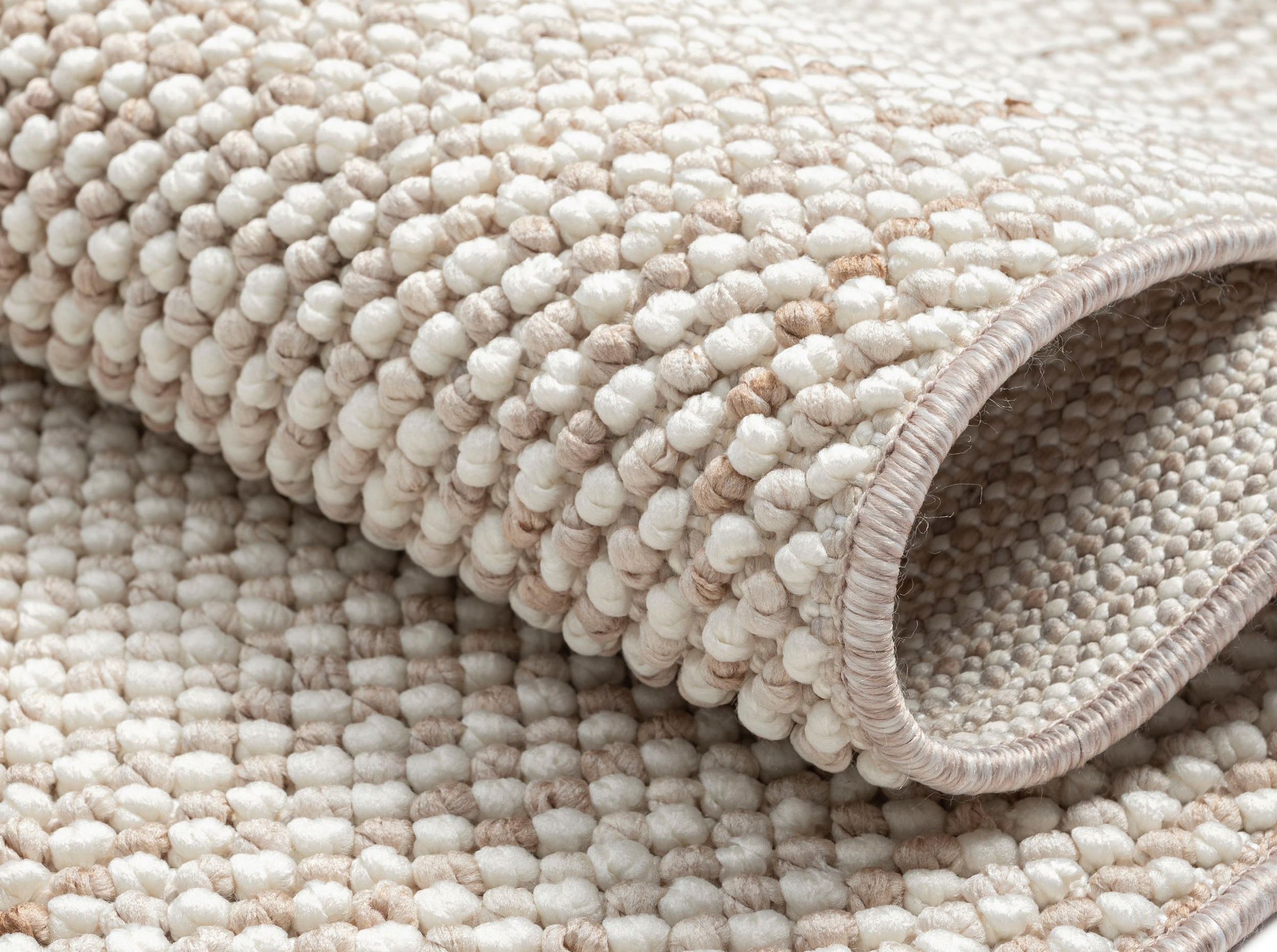 OTTO home Teppich »Vals« rechteckig 7 mm Höhe Uni Farben, meliert, Sisal-Optik, auch in rund erhältlich, mit Fransen