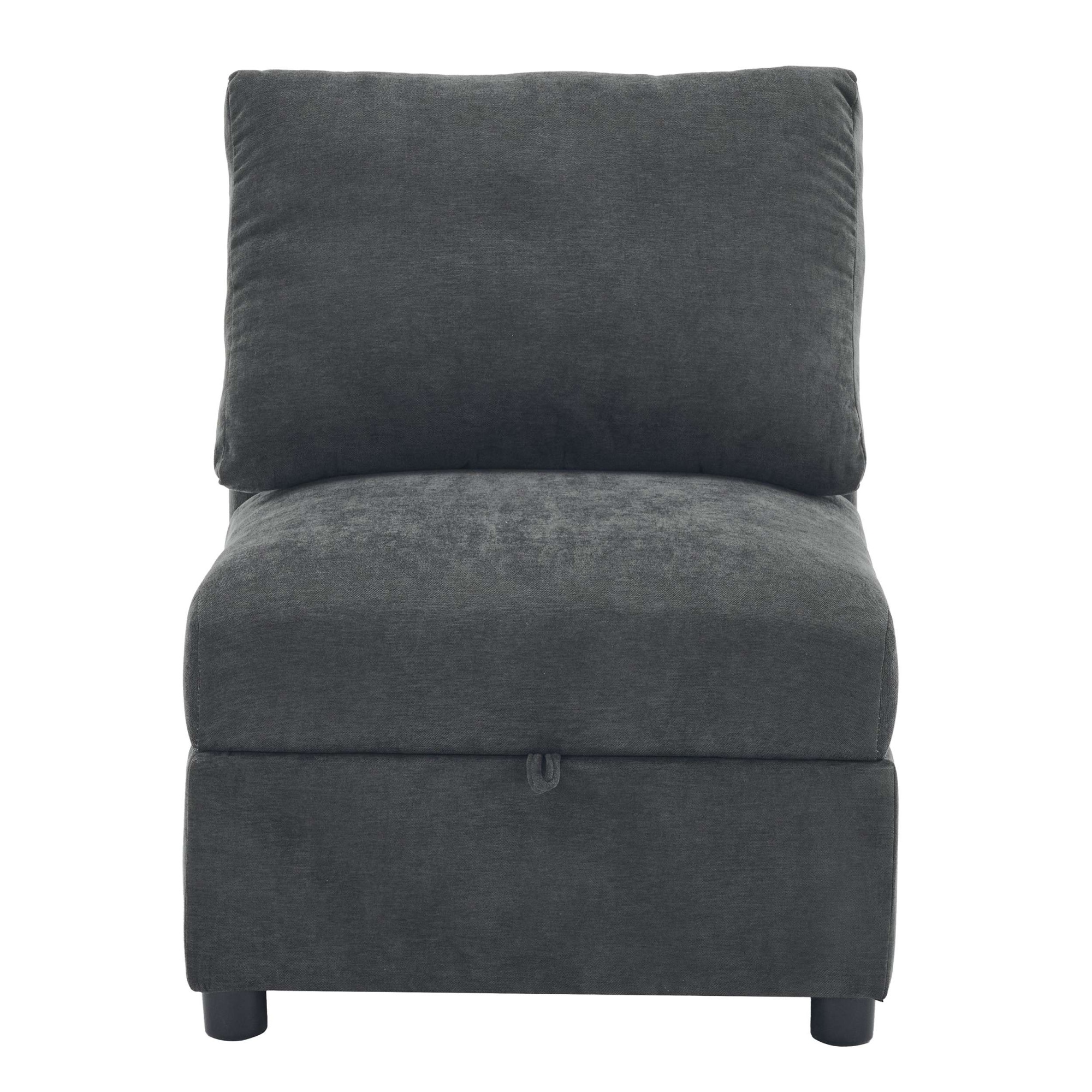 Dorel Home Sessel »STILHUS Sofa-Mittel-Element, mit Stauraum, Breite 65 cm, Chenille« als Modul oder separat verwendbar - individuell kombinierbar